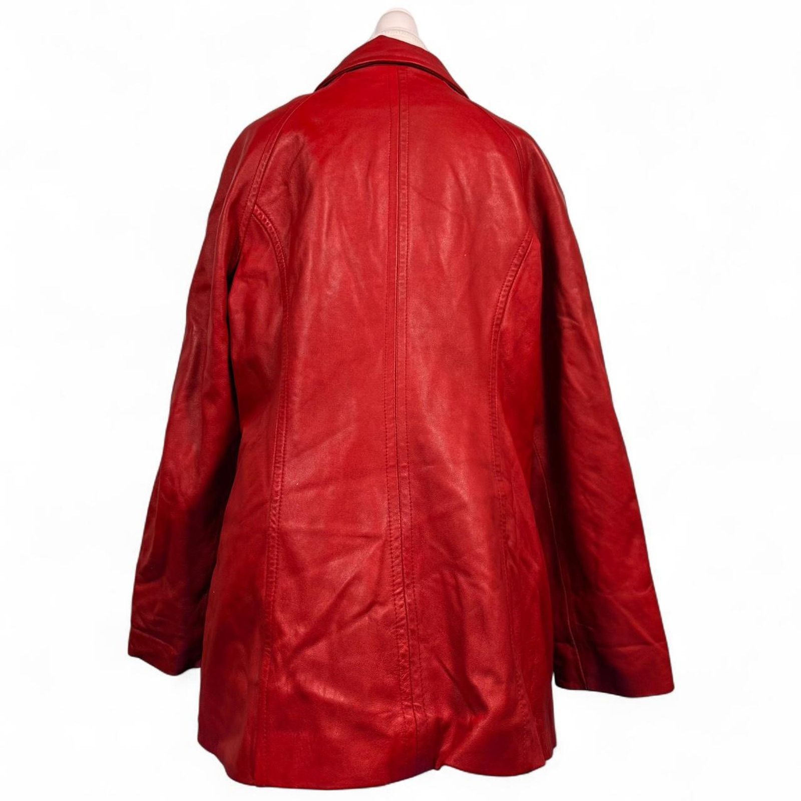 Other Vintage red leather danier jacket Size M / US 6-8 / IT 42-44 - 5 Thumbnail