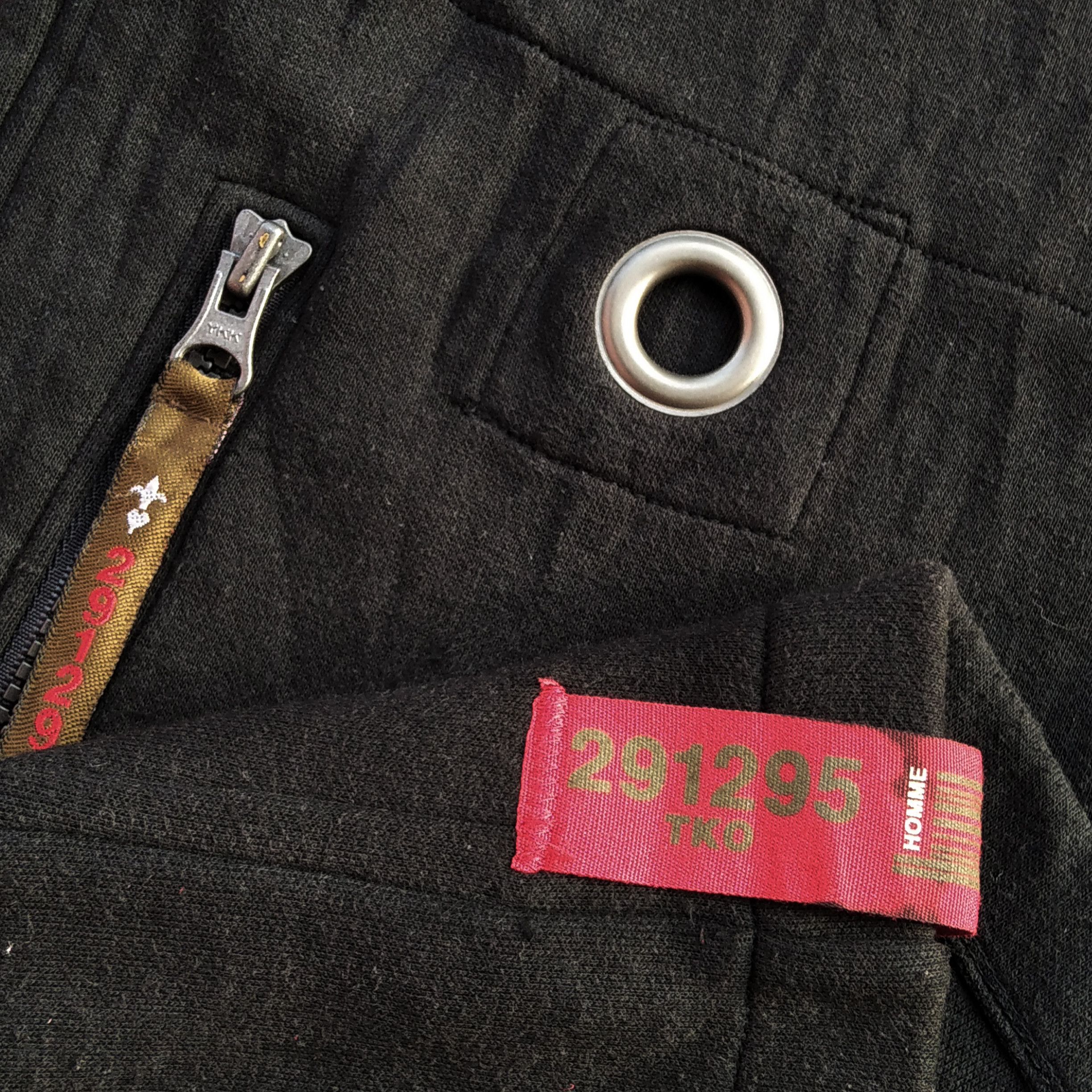 20471120 Vintage Y2K 291295=HOMME Zip Hoodie Vest Sleeveless Size US M / EU 48-50 / 2 - 5 Thumbnail