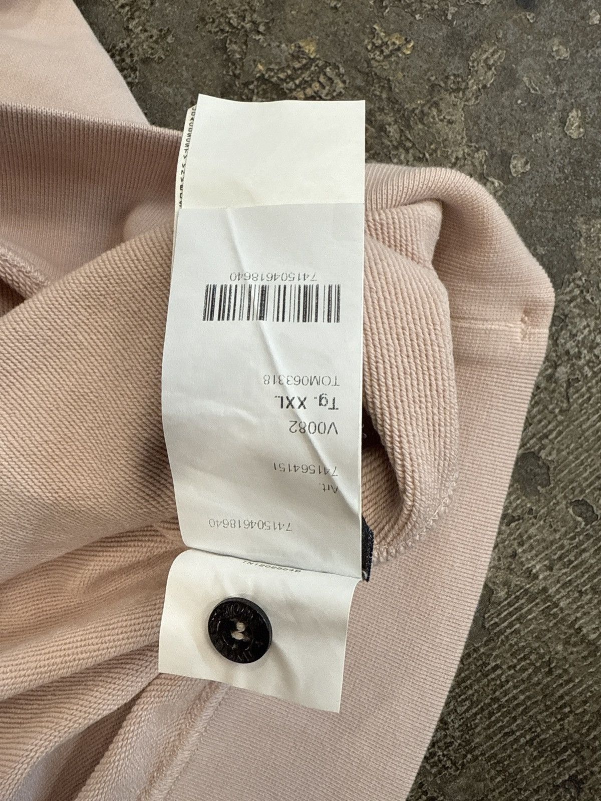 Stone Island Stone Island Antique Rose Hooded Sweatshirt Size US XL / EU 56 / 4 - 6 Thumbnail