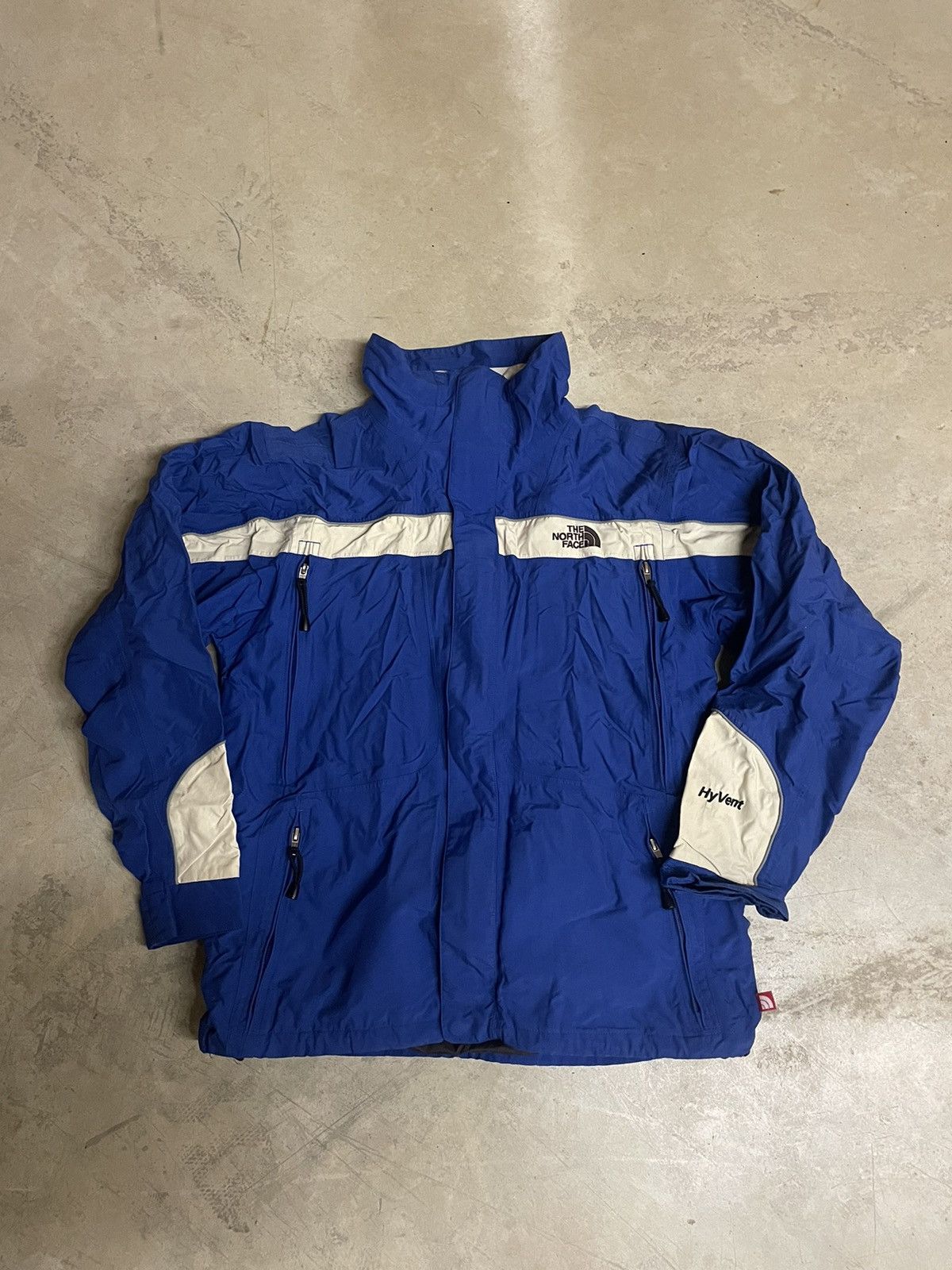 The North Face Vintage Early 00’s The Northface Royal Blue/ Crème Jacket Size US S / EU 44-46 / 1 - 2 Thumbnail