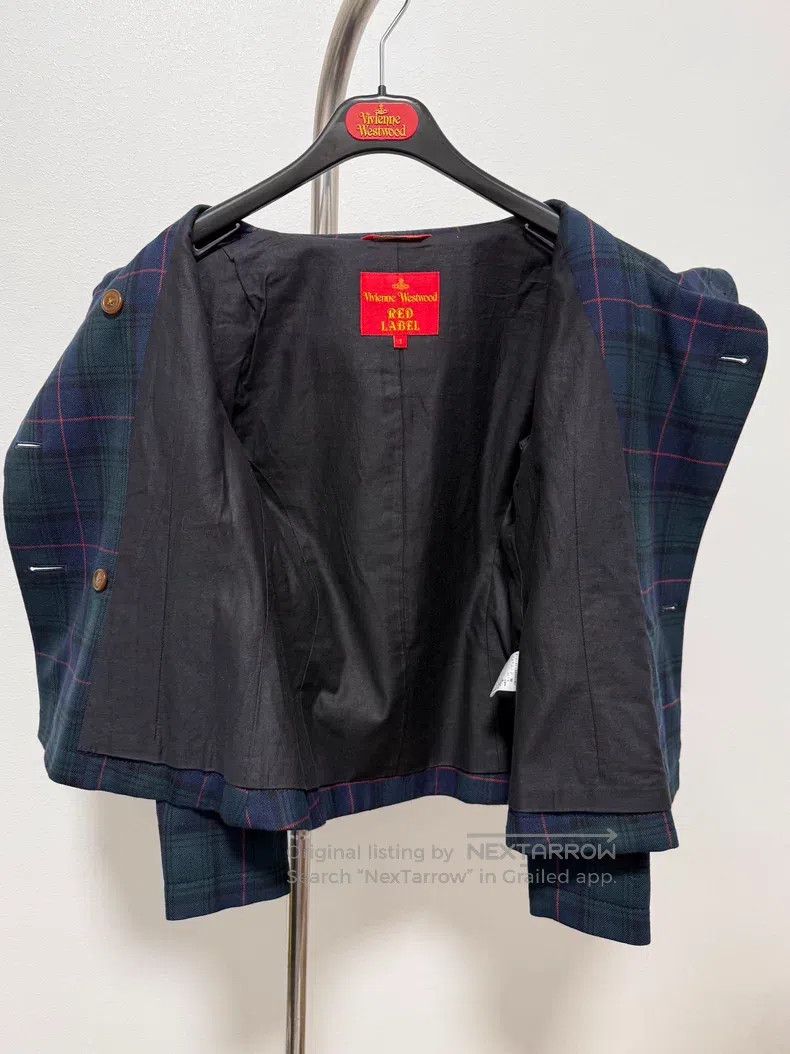 Vivienne Westwood Vivienne Westwood Vintage second-hand checkered double-bre Size S / US 4 / IT 40 - 7 Thumbnail