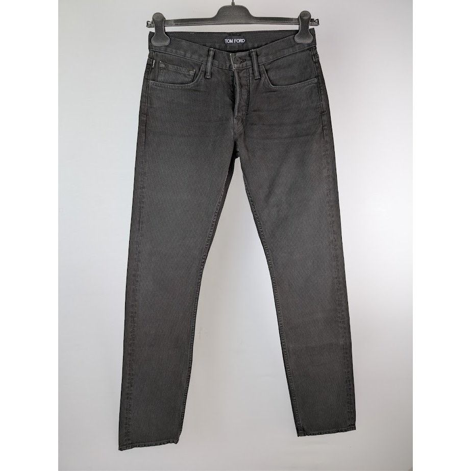 Tom Ford o1rshd1 Denim Slim Jeans in Nero Size US 30 / EU 46 - 10 Thumbnail