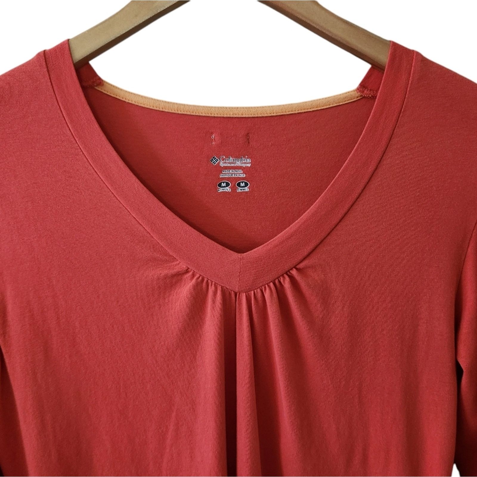 Columbia Columbia Quarter Sleeve V-Neck top Medium Size M / US 6-8 / IT 42-44 - 3 Thumbnail