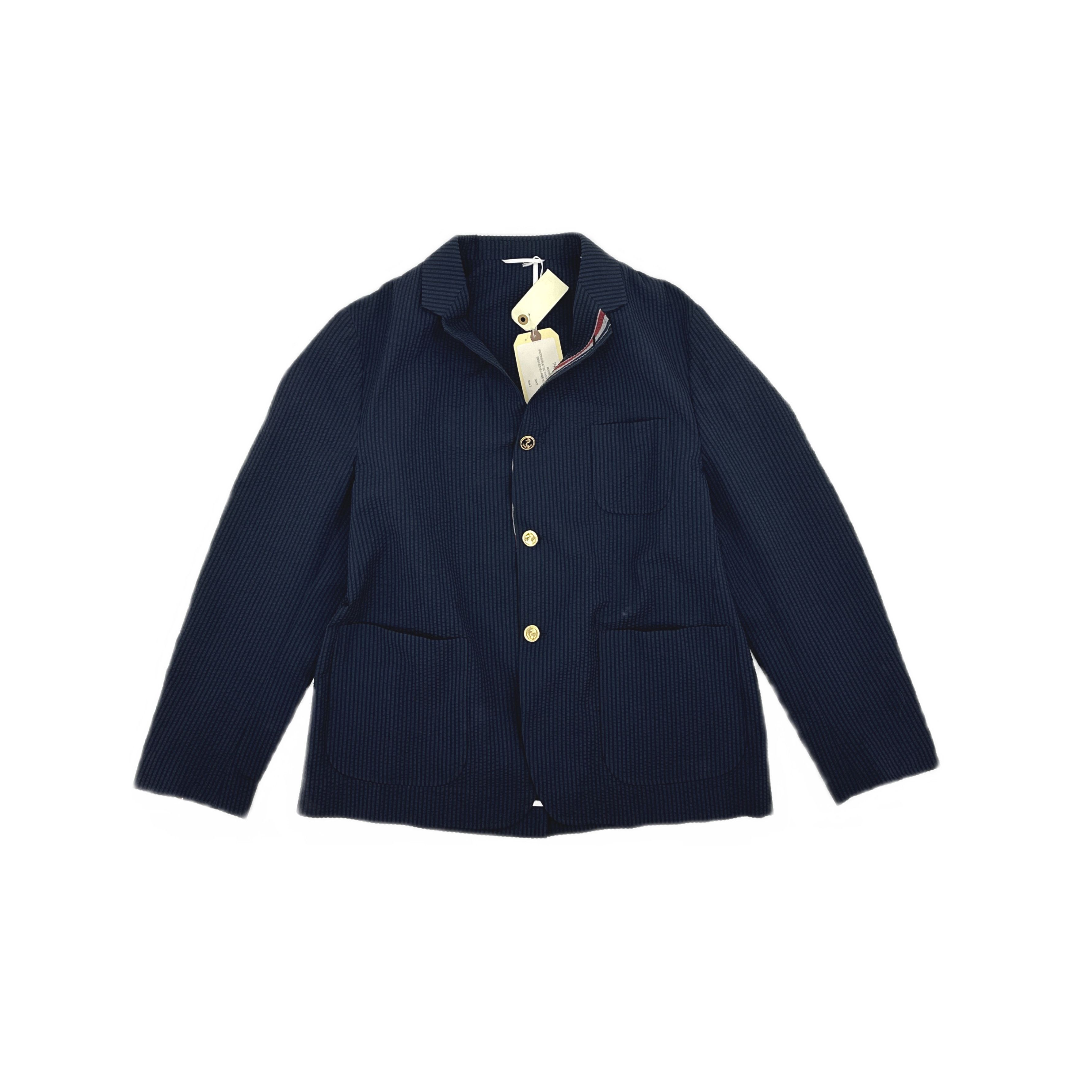 Thom Browne Thom Browne x Neiman Marcus Navy Wool Blazer | Grailed