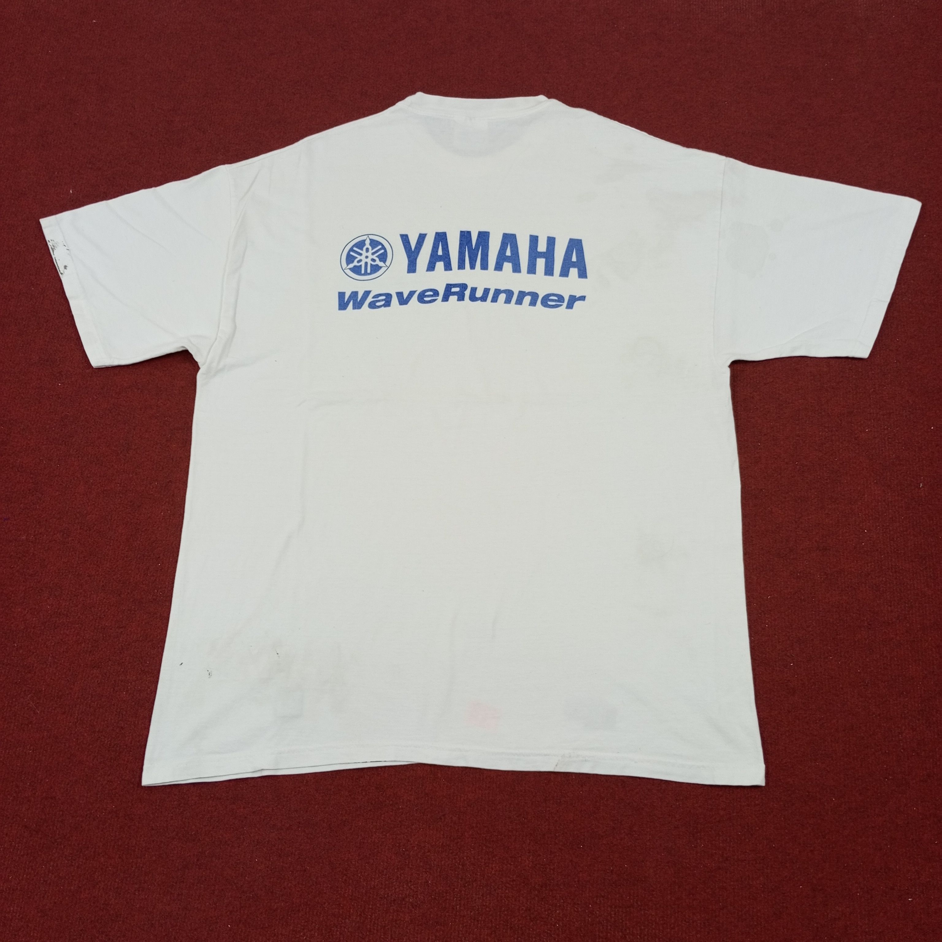Vintage × Yamaha Yamaha WaveRunner Japanese Brand Vintage Tshirt Size US XL / EU 56 / 4 - 1 Thumbnail