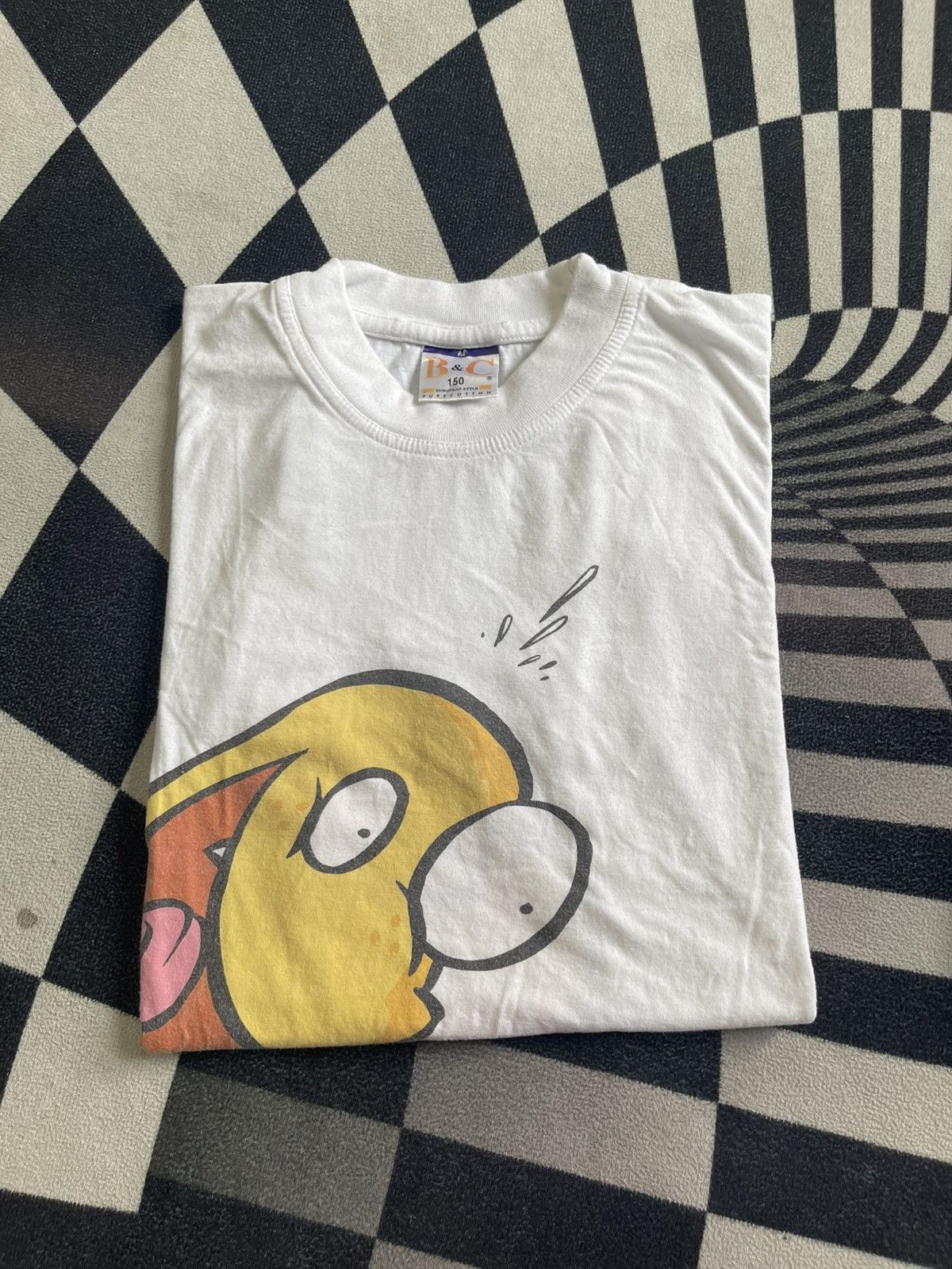 Vintage Vintage 90s Wacko's "Dizzy Fish" Skate Te Size US L / EU 52-54 / 3 - 1 Thumbnail