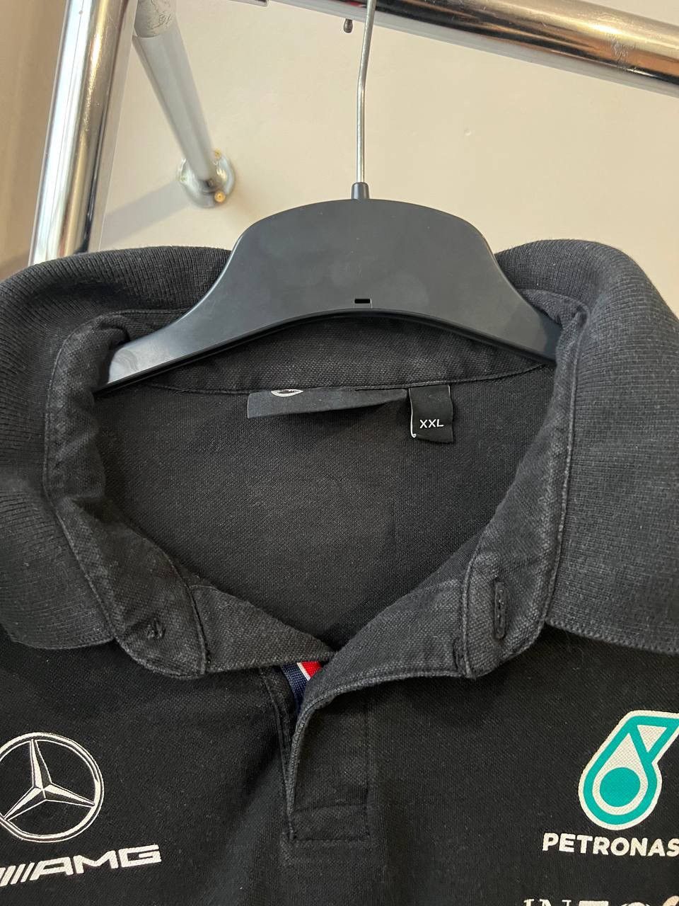 Formula 1 2021 MERCEDES BENZ AMG PETRONAS FORMULA ONE POLO JERSEY XXL Size US XXL / EU 58 / 5 - 10 Thumbnail