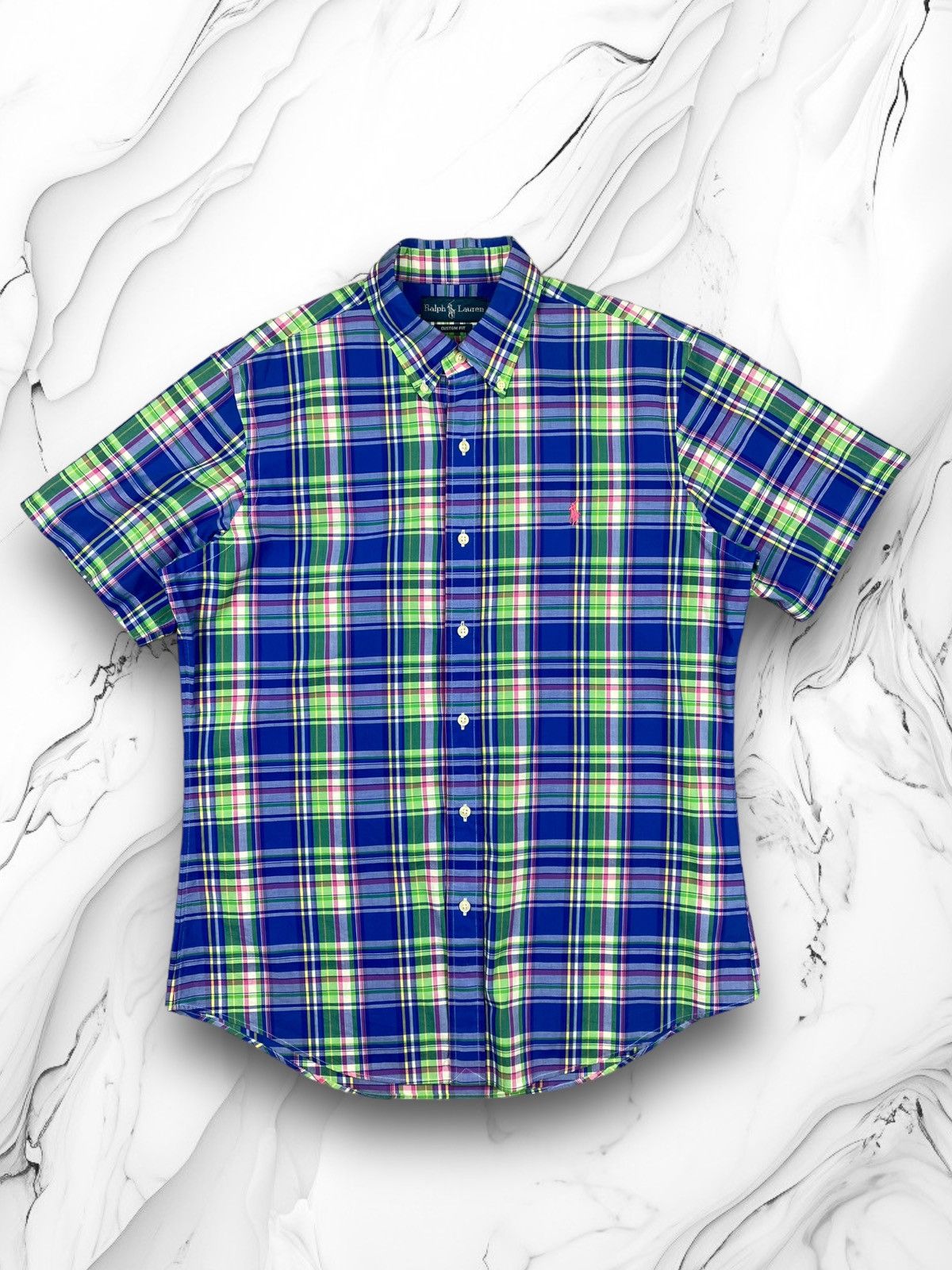 Polo Ralph Lauren × Vintage Vintage 90s Polo Ralph Lauren Button Up Shirt Size US M / EU 48-50 / 2 - 1 Thumbnail
