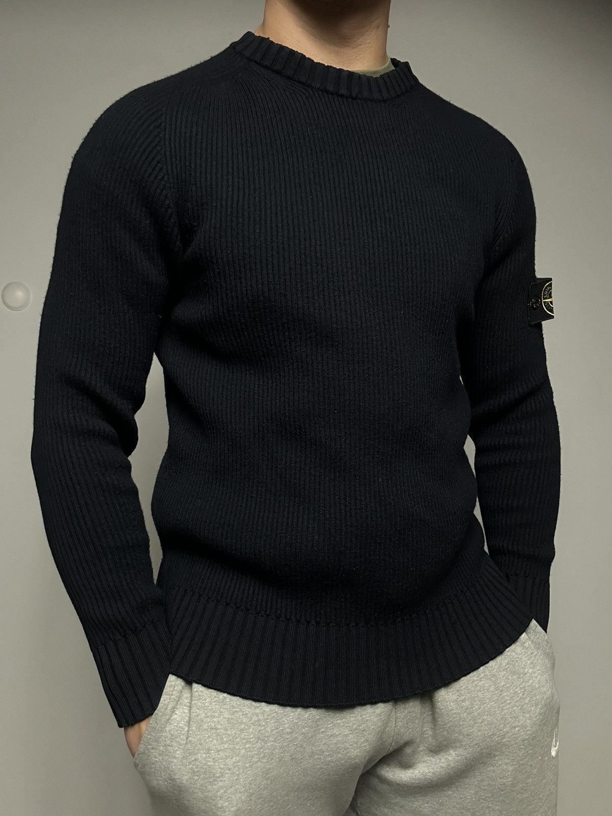 Stone Island Stone Island AW2018 Wool Knitwear Casual Sweater Streetwear Size US XL / EU 56 / 4 - 3 Thumbnail