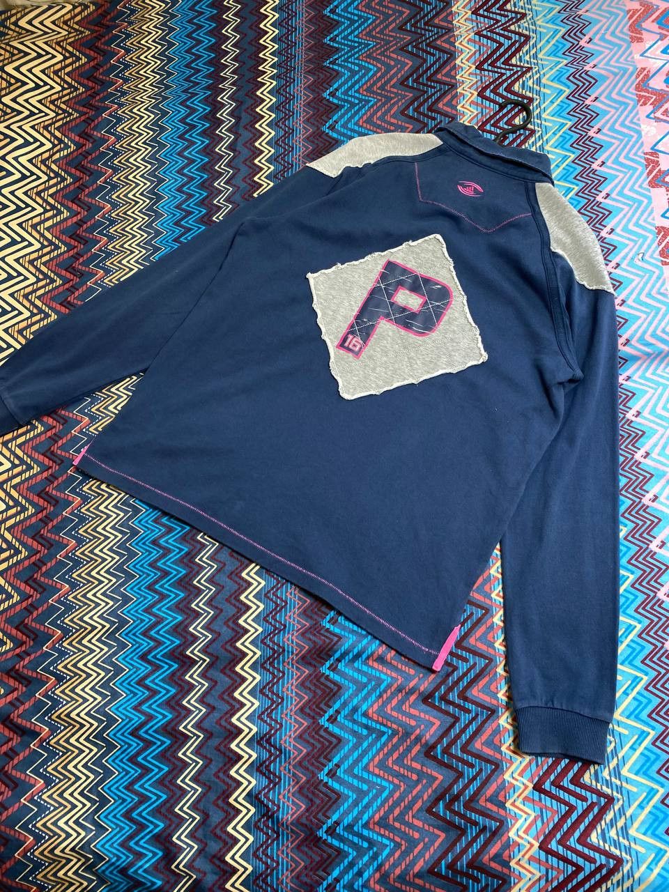 Adidas Vintage ADIDAS fleece sweater Size US L / EU 52-54 / 3 - 12 Thumbnail