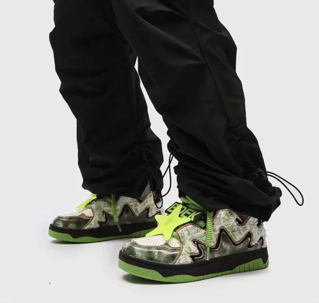 Japanese Brand Skateboard Loud in Volcano Streetwear Green Sneakers Size US 10 / EU 43 - 3 Thumbnail