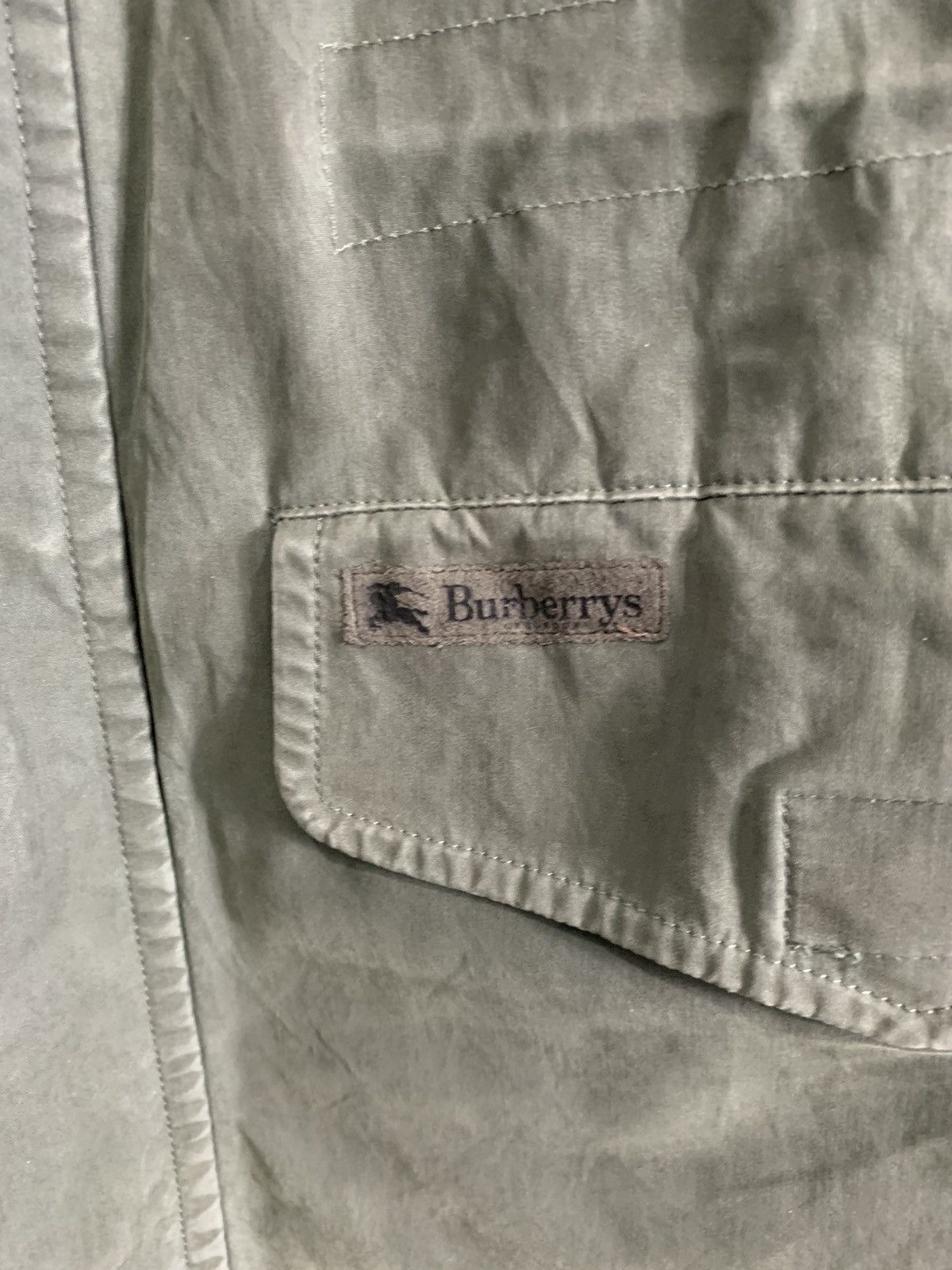 Burberry Vintage Green Army Parka Burberrys Jacket Size US M / EU 48-50 / 2 - 4 Thumbnail