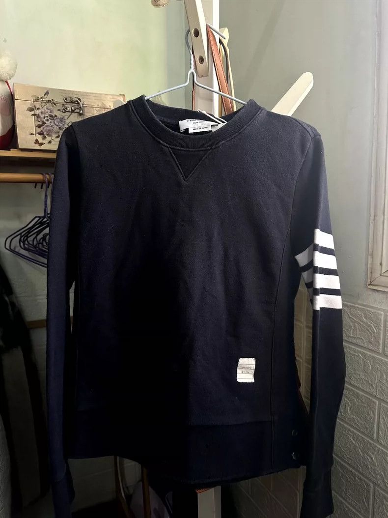 Thom Browne Thom Browne Blue classic hoodie Size US L / EU 52-54 / 3 - 1 Thumbnail