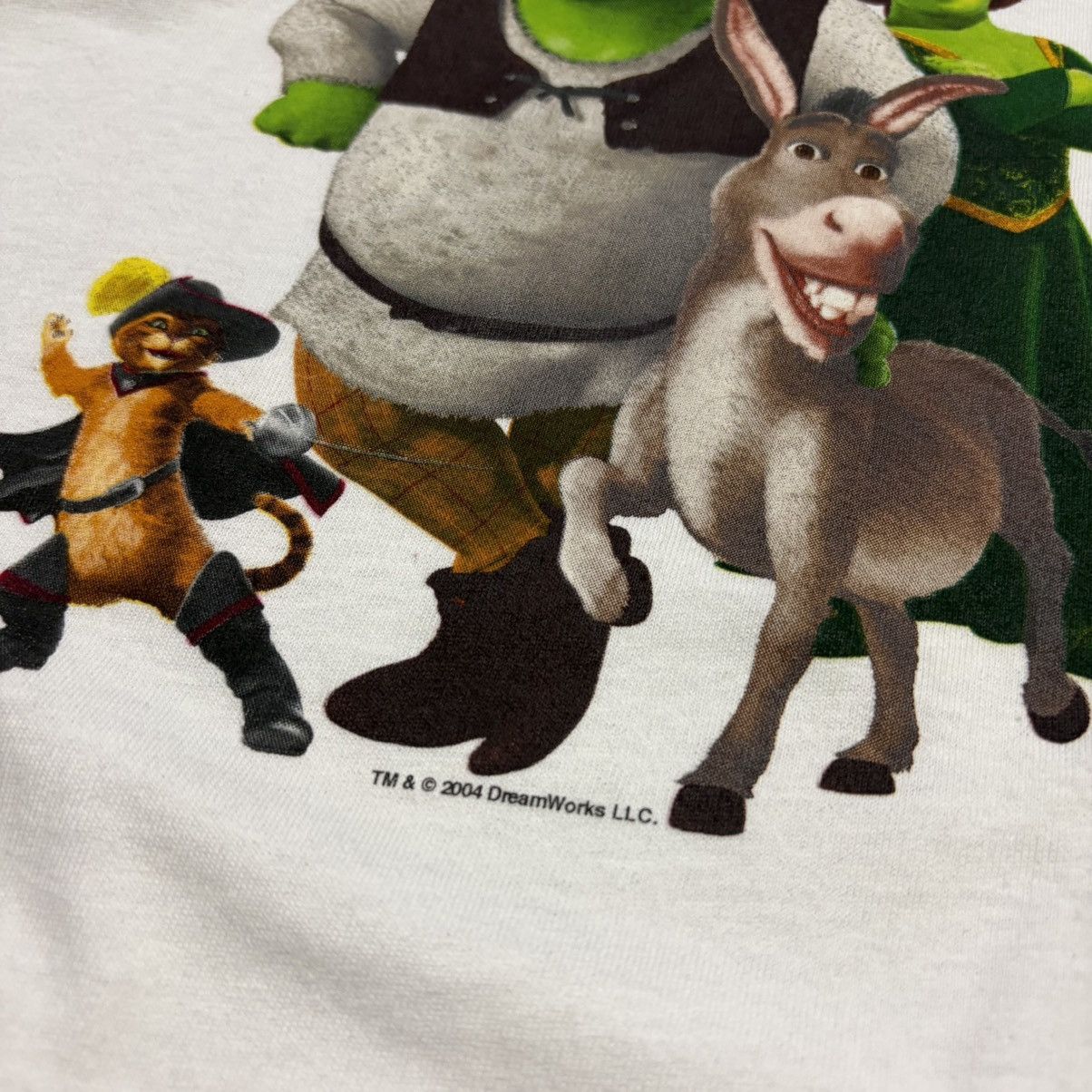 Disney Vintage Shrek 2 Movie T shirt Promo Disney DreamWorks 2004 Size US L / EU 52-54 / 3 - 4 Thumbnail