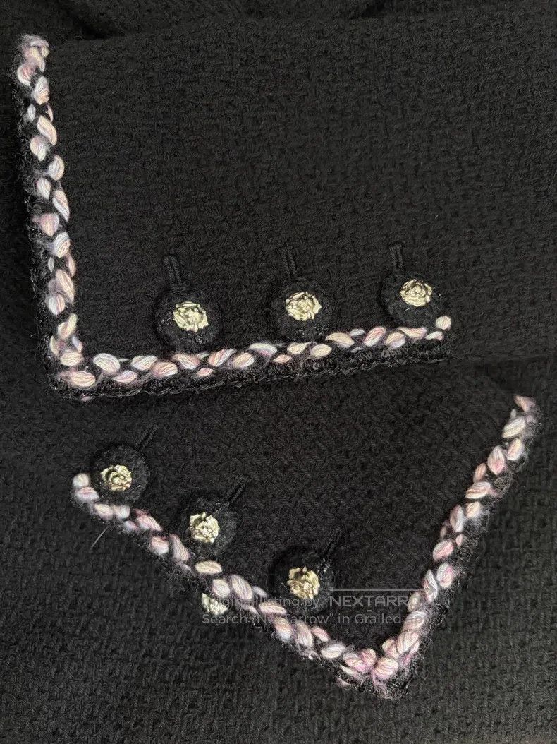 Chanel Chanel Black navy collar jacket Size XS / US 0-2 / IT 36-38 - 5 Thumbnail