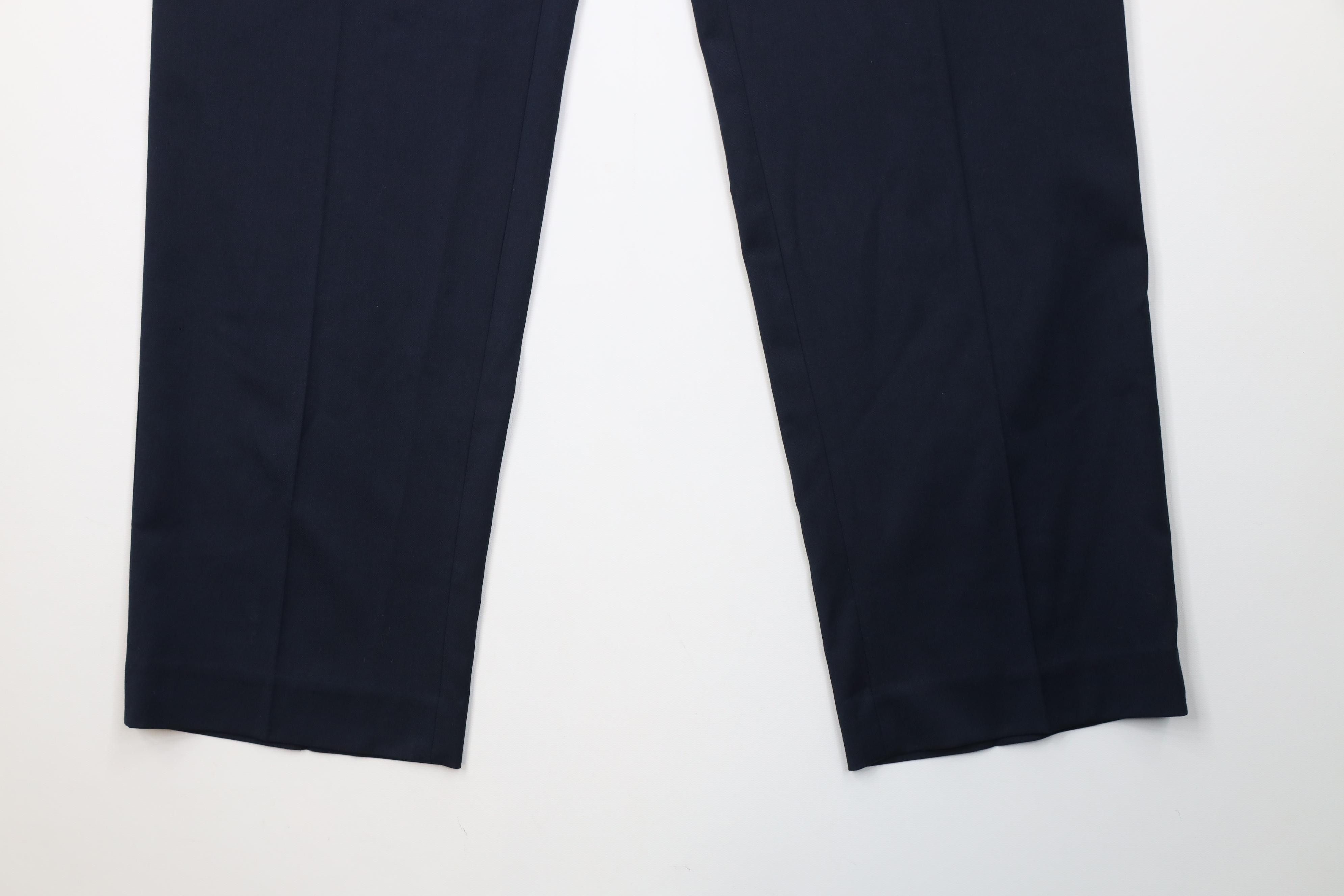 Polo Ralph Lauren Vintage Y2K Ralph Lauren Gabardine Knit Chino Pants Blue Size US 36 / EU 52 - 4 Thumbnail