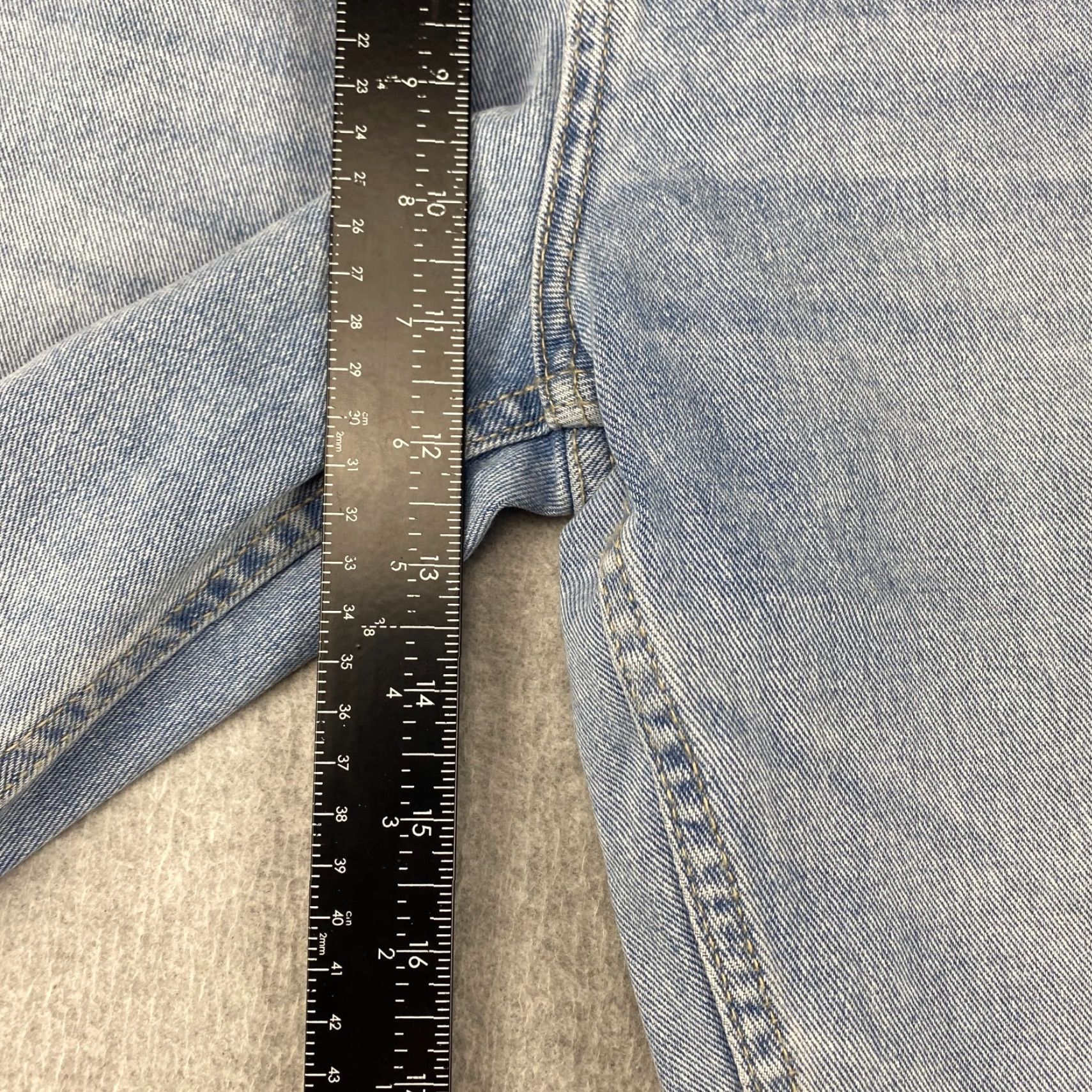 Essentials Amazon Jeans Mens 34X30 Blue Slim Straight 5-Pocket Denim Stretch Available in Regular Size Mens Size US 34 / EU 50 - 6 Thumbnail