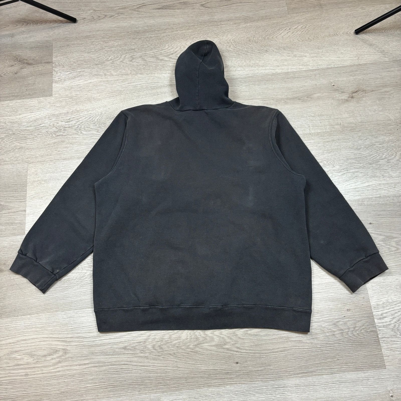 Nike × Vintage VTG Y2K Nike Silver Tag Center Swoosh Hoodie Pullover Mens L Size US L / EU 52-54 / 3 - 3 Thumbnail