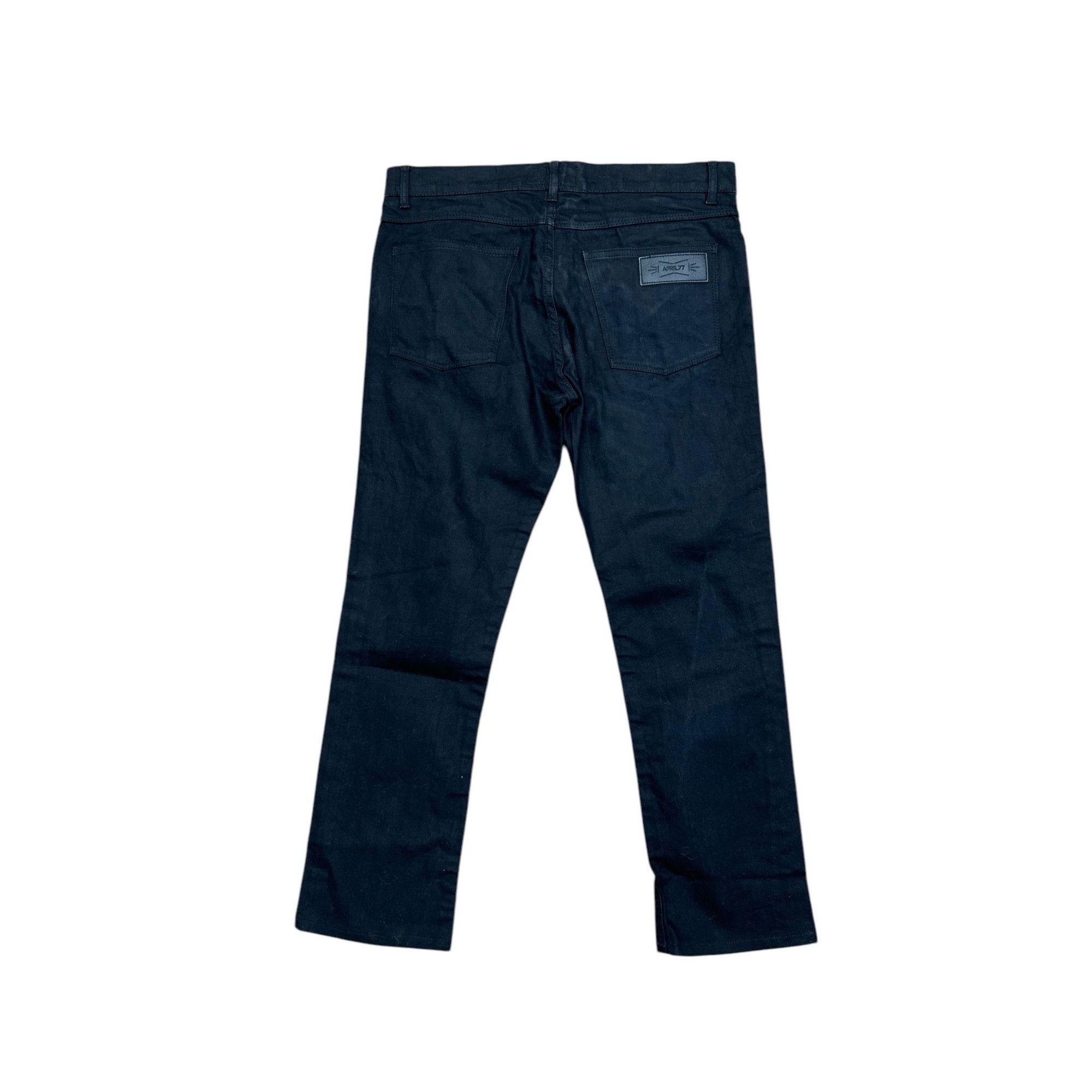 April 77 Black Denim jeans Size US 31 - 3 Thumbnail