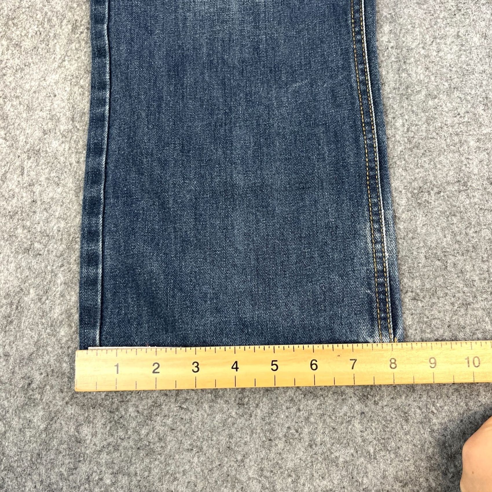 Marlboro Marlboro Classics Jeans Mens Baggy Straight 36 32 Blue VTG Denim 5-Pocket Relaxed Mid Rise Regular Waist 36 Mens Jeans Size US 36 / EU 52 - 3 Thumbnail