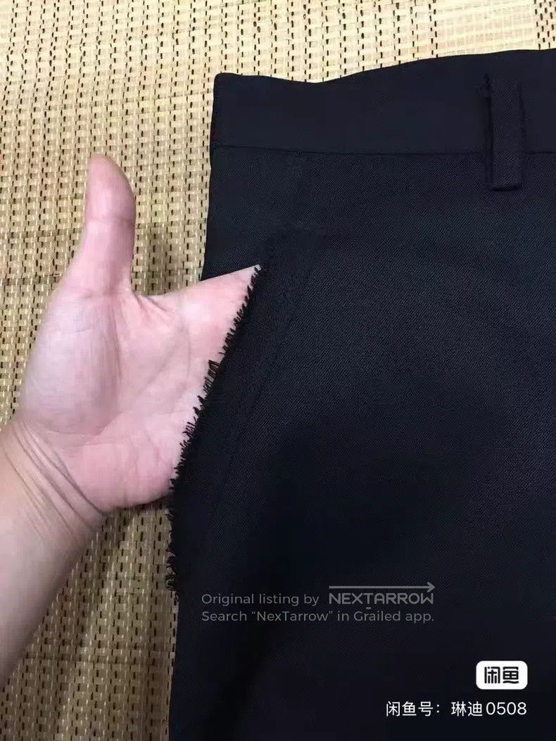 Yohji Yamamoto Yohji Yamamoto size 1 Wool trousers Size 24" / US 00 / IT 34 - 6 Thumbnail