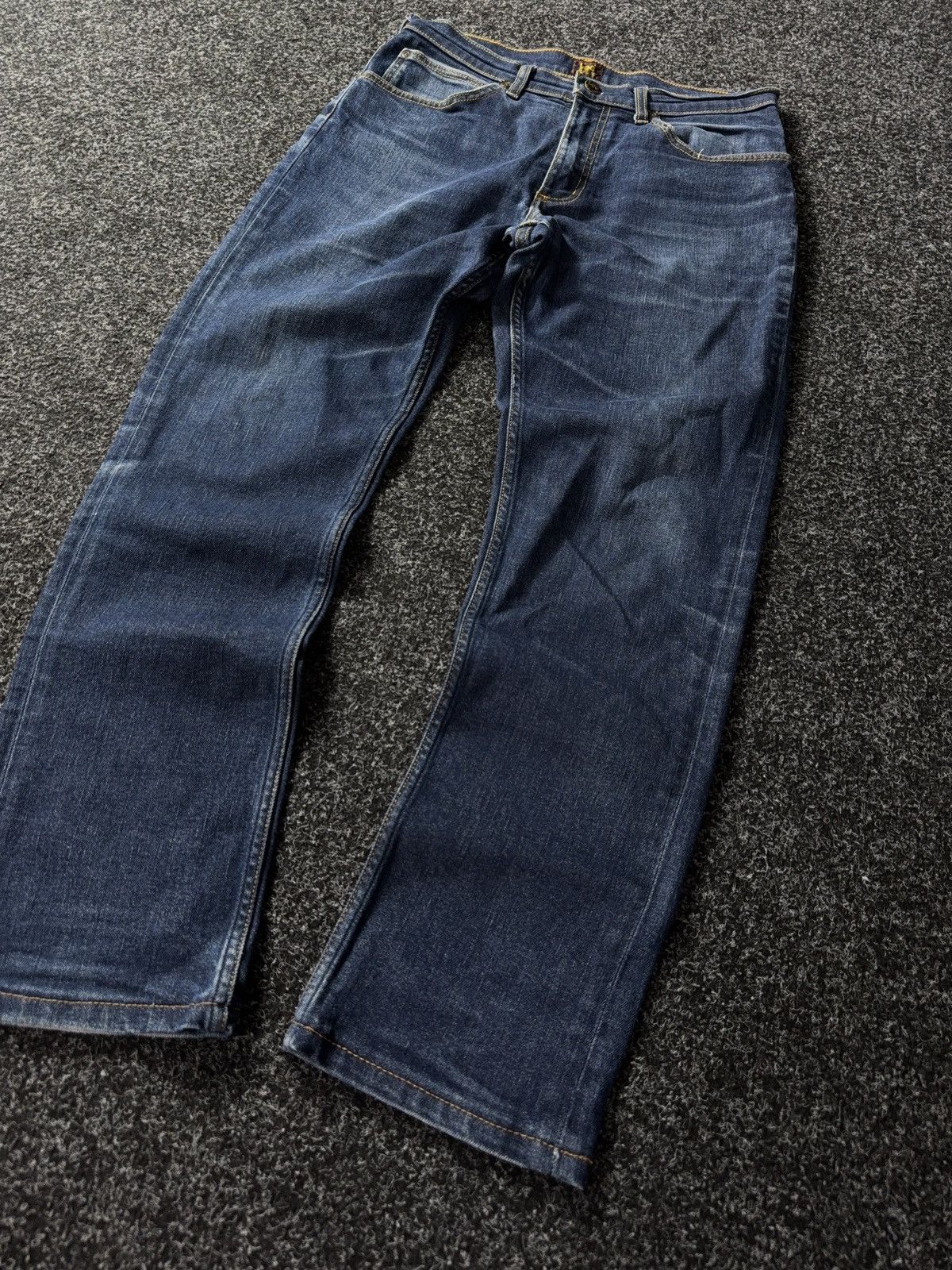 If Six Was Nine × Lee × Vintage Vintage 90s Y2K Lee USA cowboy Jeans straight pants Size US 32 / EU 48 - 3 Thumbnail