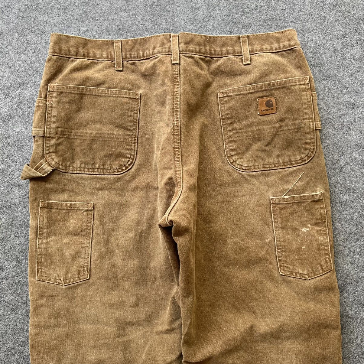 Carhartt × Vintage Vintage Carhartt Quilted Double Knee Pant B194 BRN Size US 38 / EU 54 - 7 Thumbnail