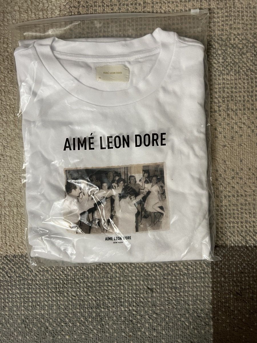 Aime Leon Dore NEW [IN STORE] Aime Leon Dore ALD Mulberry exclusive tee XL Size US XL / EU 56 / 4 - 1 Thumbnail