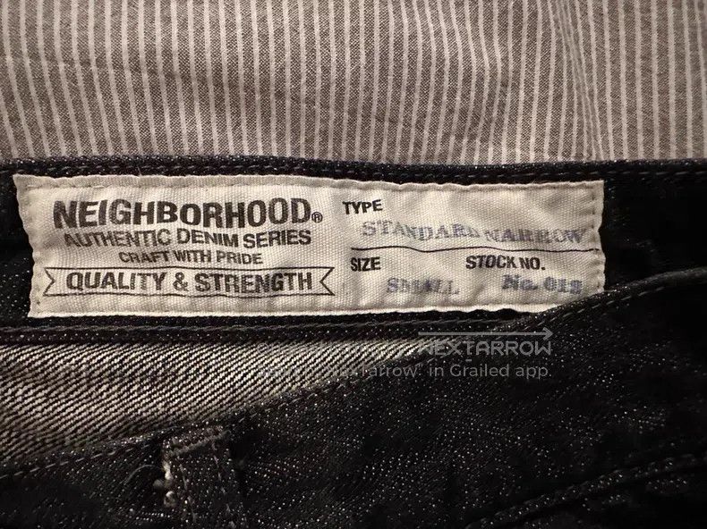 Neighborhood Neighborhood size S Denim Jeans Size US 27 - 3 Thumbnail