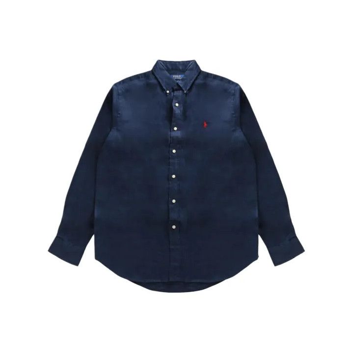Polo Ralph Lauren Polo Ralph Lauren Logo Lapel Long-Sleeve Shirt Size US L / EU 52-54 / 3 - 1 Thumbnail