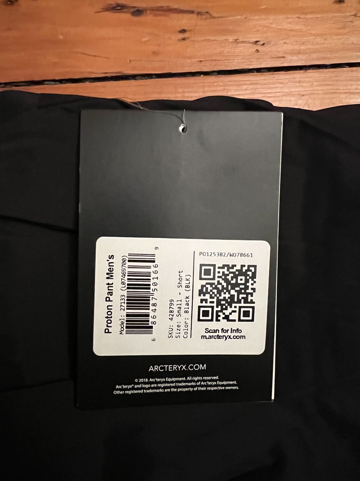 Arc'teryx Arc’teryx proton pants, black, small+short Size US 32 / EU 48 - 4 Thumbnail