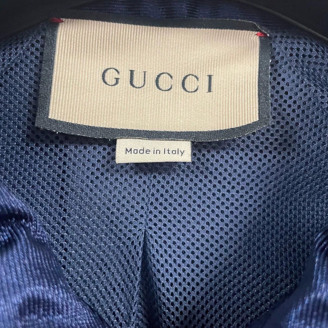 Gucci gucci double g embroidered striped jacket Size US M / EU 48-50 / 2 - 3 Thumbnail