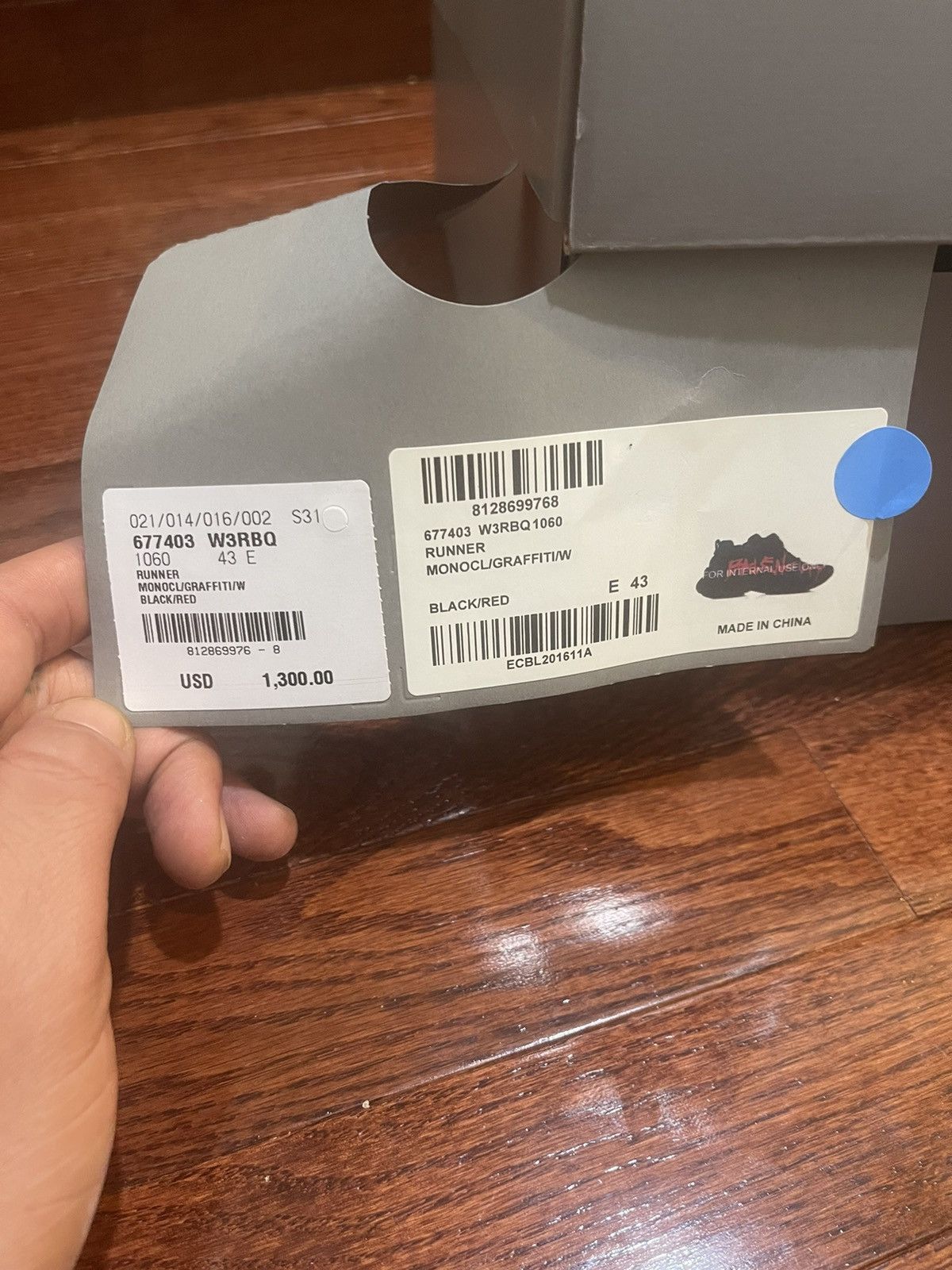 Balenciaga Balenciaga Graffiti Runners 2023 Size US 10 / EU 43 - 9 Thumbnail
