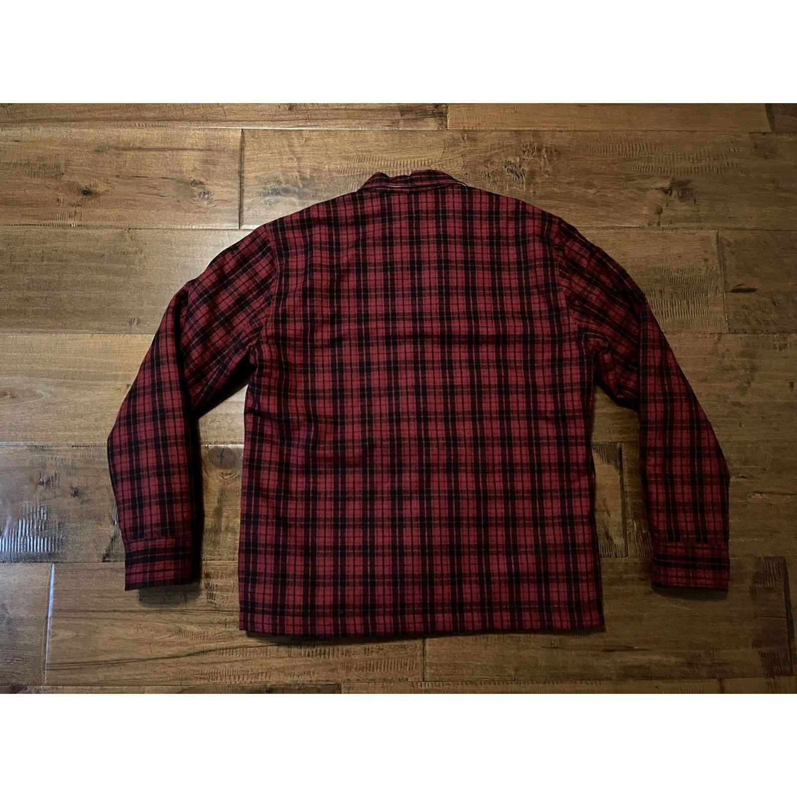 Tommy Hilfiger Tommy Hilfiger Over Shirt Jacket Wool Blend Buffalo Plaid - Men's L Shirt Jacket Size US L / EU 52-54 / 3 - 4 Thumbnail