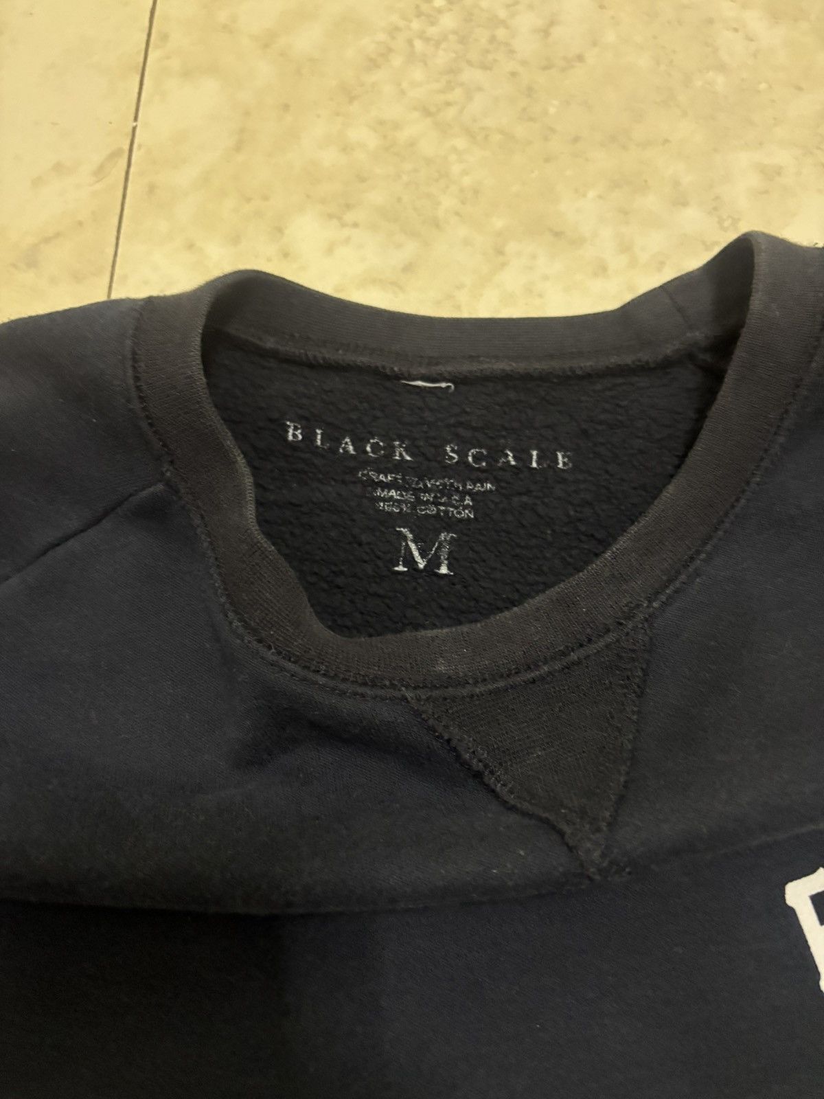 Black Scale VINTAGE BLACK SCALE CREWNECK SWEATER Size US M / EU 48-50 / 2 - 2 Thumbnail