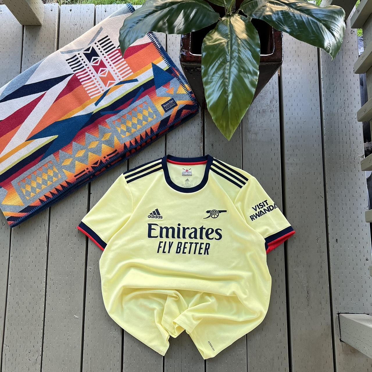 Adidas Adidas Arsenal Jersey Soccer Jersey Vintage Size US XXL / EU 58 / 5 - 2 Thumbnail