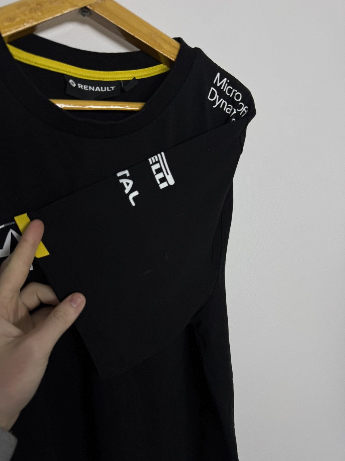 Vintage Infiniti Renault Racing Team Formula One Polo Shirt Jersey Size US L / EU 52-54 / 3 - 15 Thumbnail