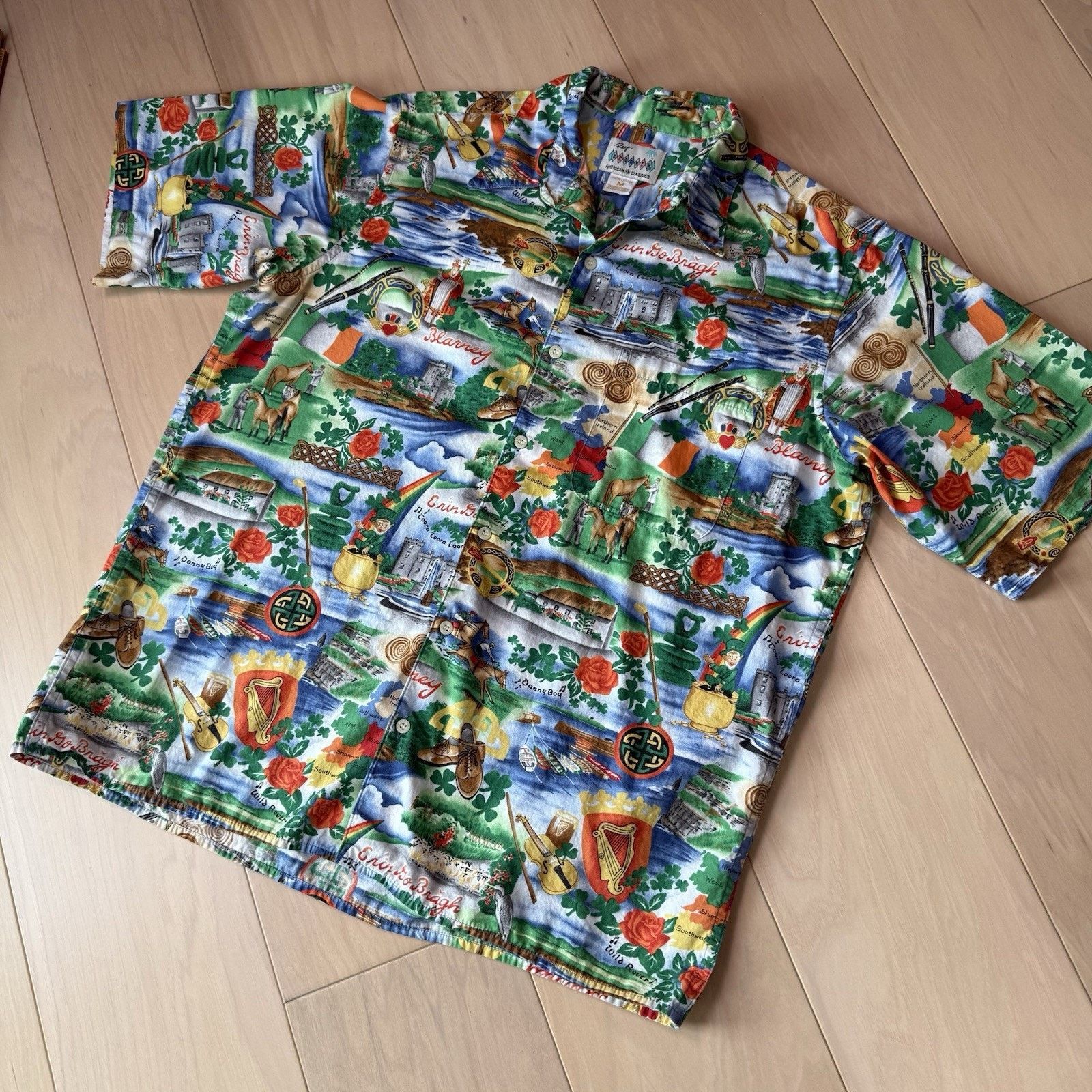 Reyn Spooner Reyn Spooner St Patricks Day Shirt Multicolor Ireland Irish Size US M / EU 48-50 / 2 - 8 Thumbnail