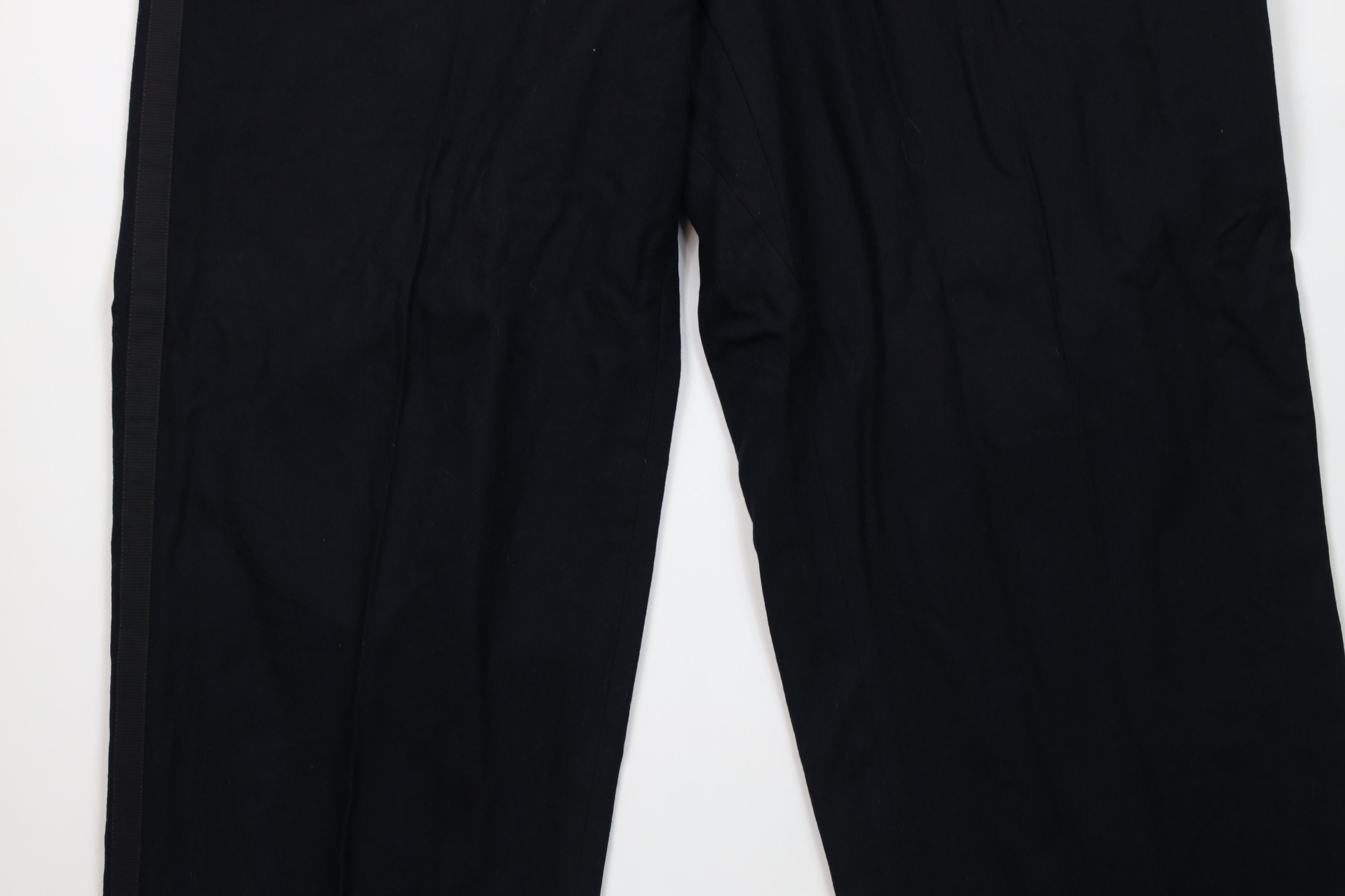 Vintage Vintage 50s Korean War Heavy Wool Wide Leg Pants Blue USA Size US 38 / EU 54 - 3 Thumbnail