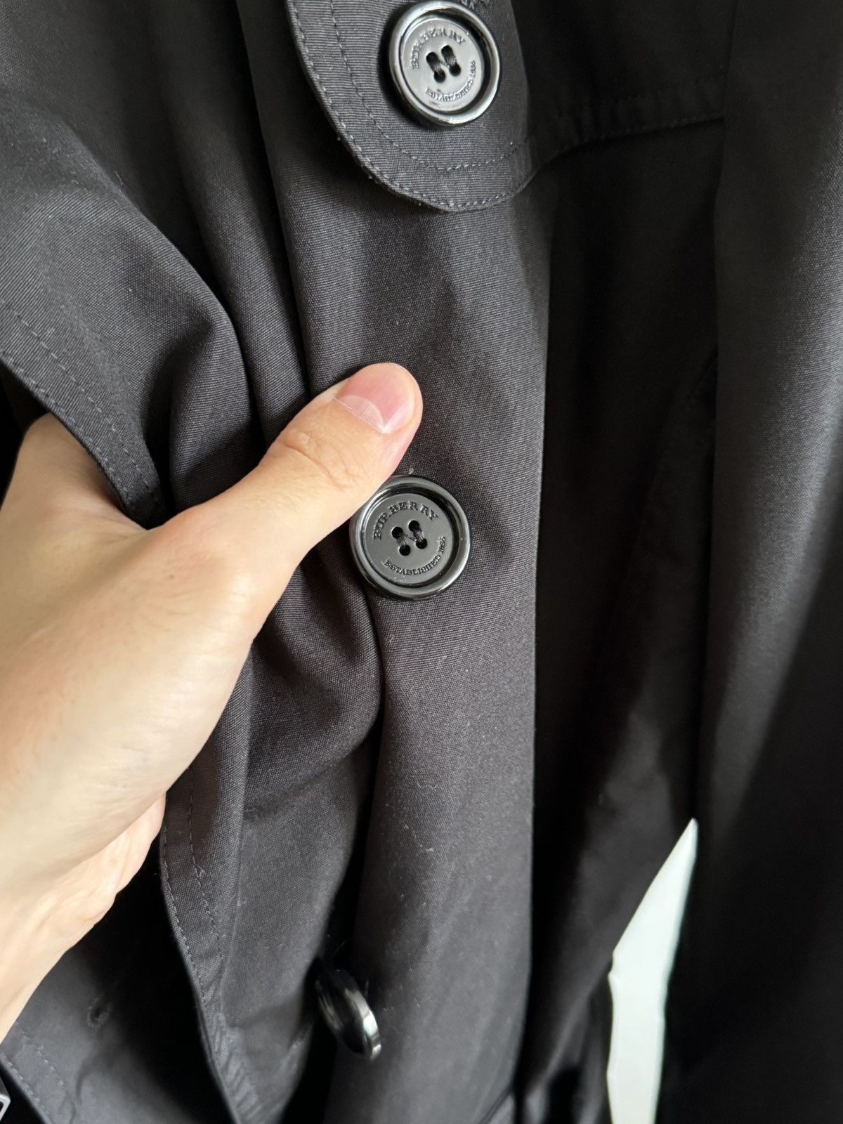 Burberry Prorsum Burberry Prorsum Trench Coat Size S / US 4 / IT 40 - 6 Thumbnail