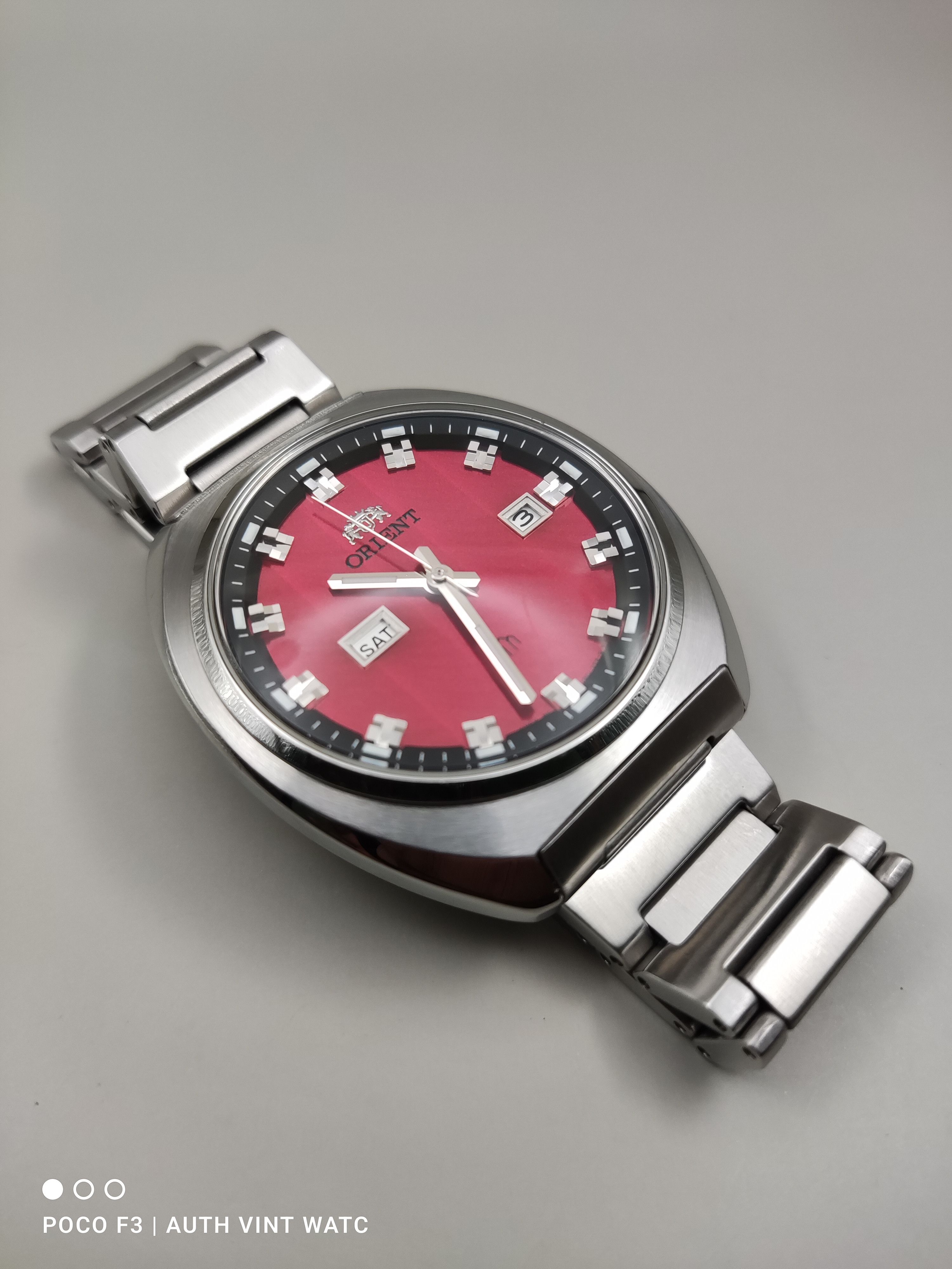 Orient Authentic Orient Red Dial Anti-magnetic Men Watch Size ONE SIZE - 4 Thumbnail