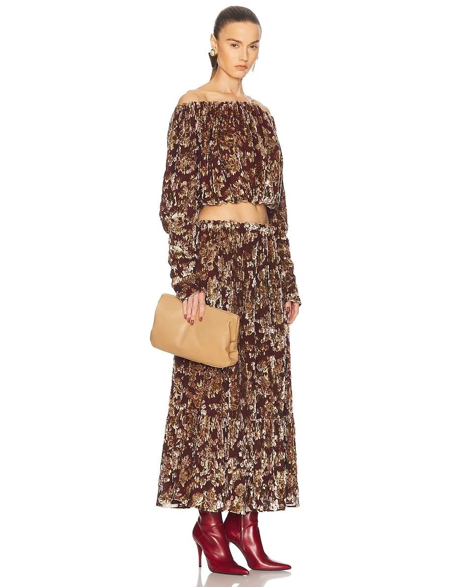 Saint Laurent Paris o1w1db10526 807822 Size: OS / Large Clutch in Natural Size ONE SIZE - 2 Thumbnail