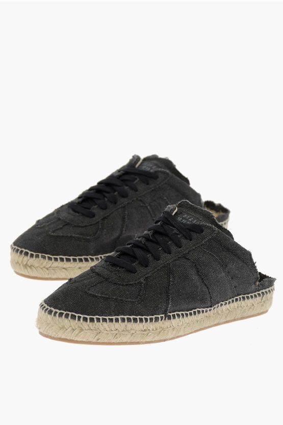 Maison Margiela MM22 Canvas Sneakers with Mules Design Size US 8 / EU 41 - 1 Thumbnail