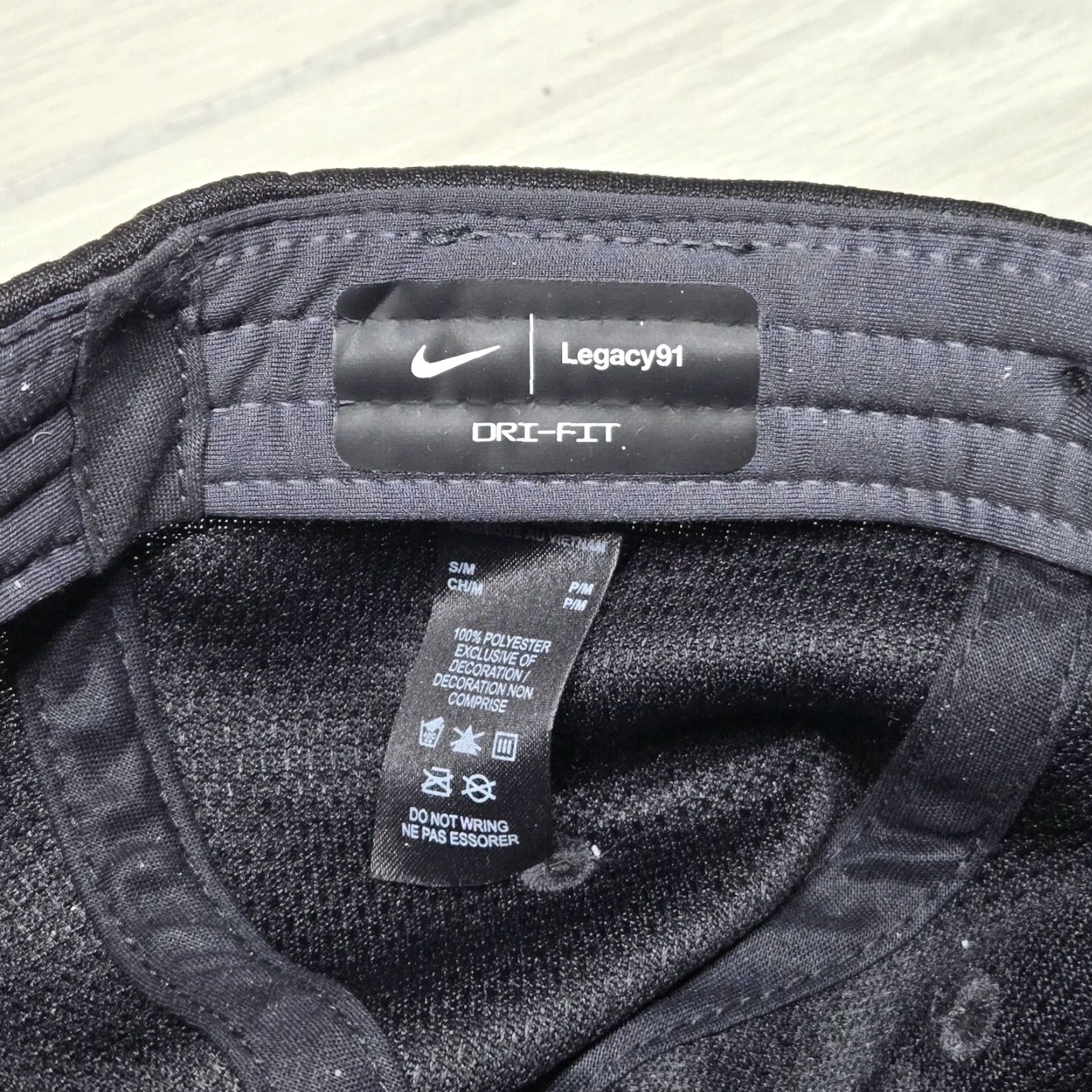 Nike Nike Hat Adult One Size Black Fitted University Of New England DO Osteopathic Medicine Size ONE SIZE - 7 Thumbnail
