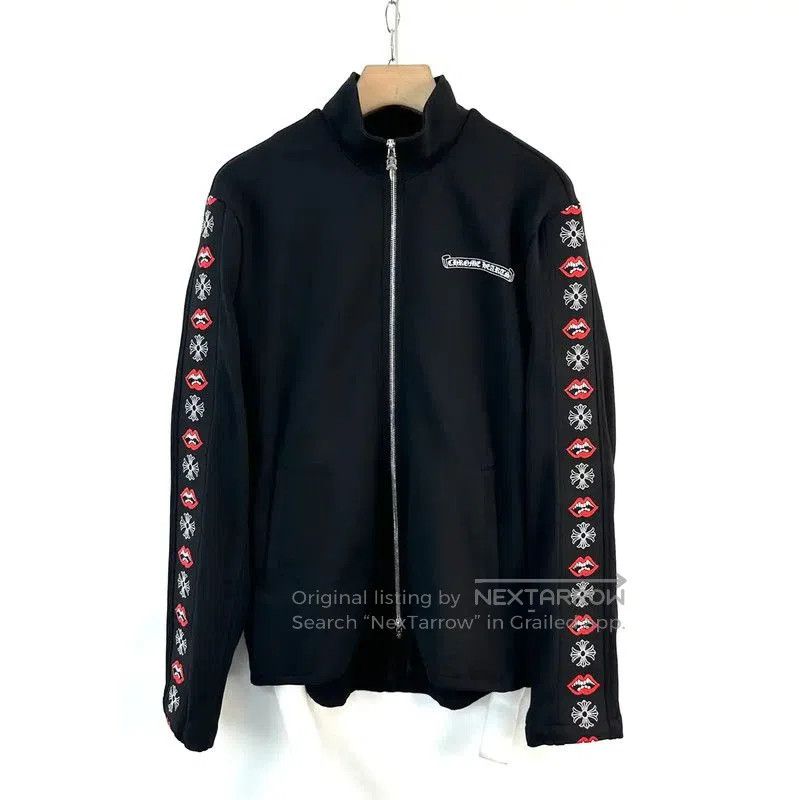 Chrome Hearts Chrome Hearts Black Cotton Embroidered Long Sleeve Jacket . Size US M / EU 48-50 / 2 - 1 Thumbnail