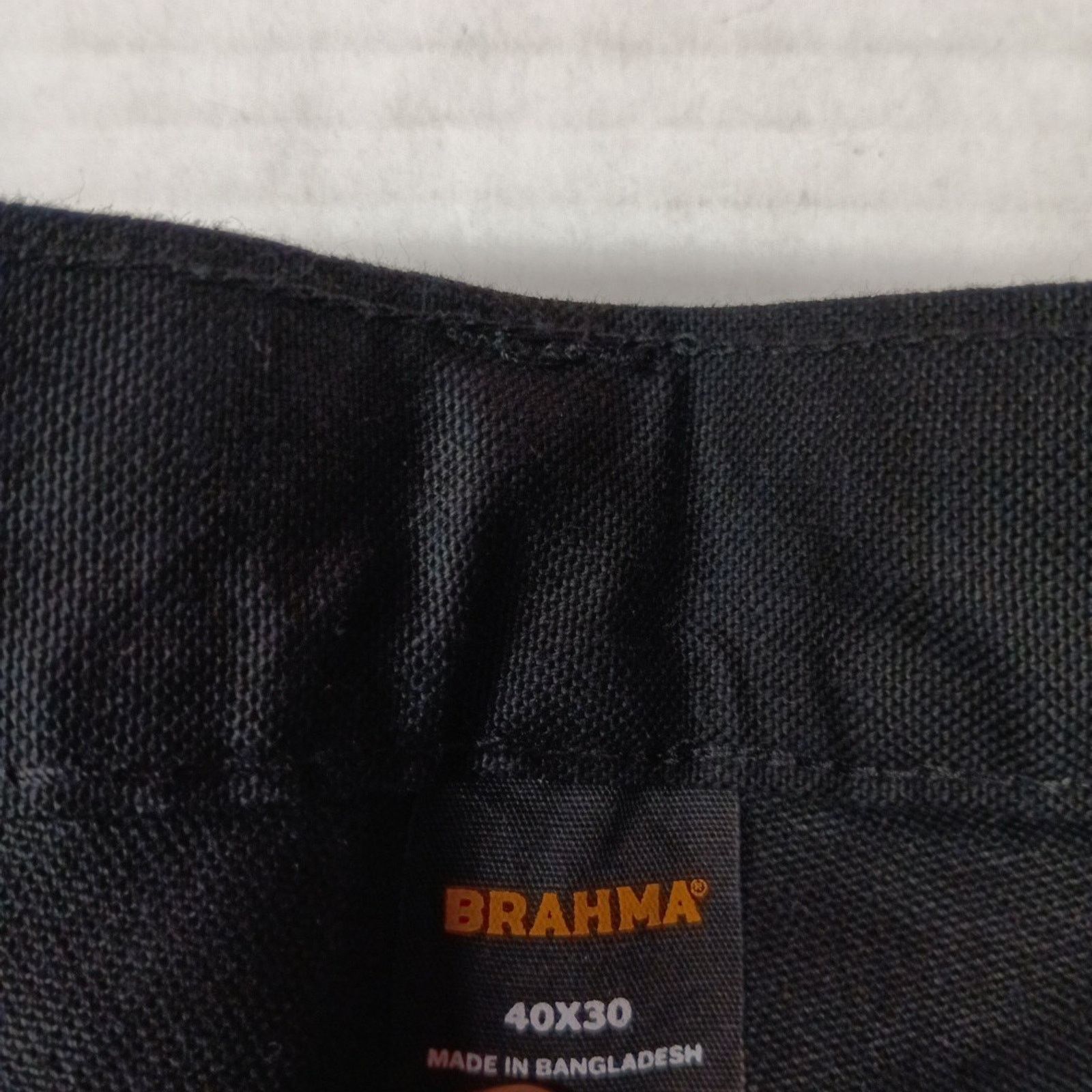Other Brahma Work Carpenter Pants Men's Size 40x30 Black Relaxed Size US 40 / EU 56 - 5 Thumbnail