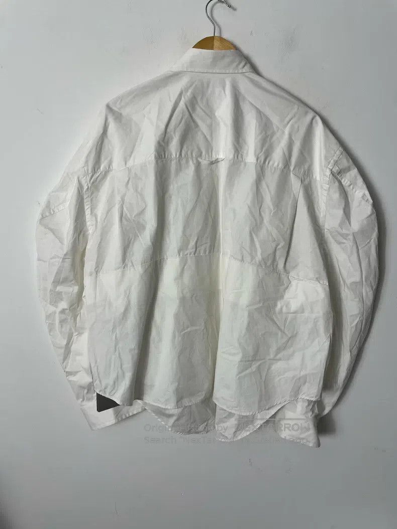 Balenciaga Balenciaga White Loose Casual Shirt Size US M / EU 48-50 / 2 - 4 Thumbnail