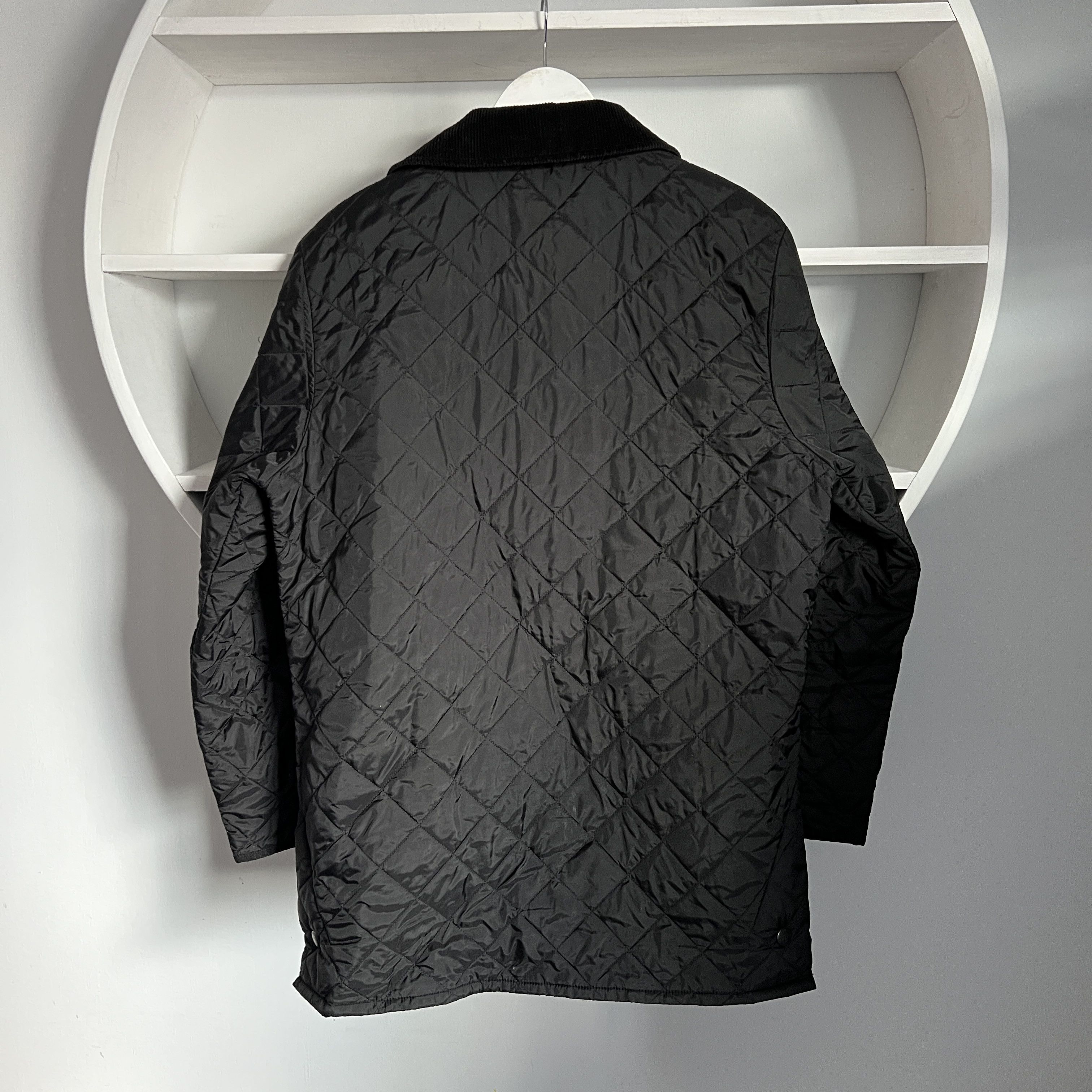 Barbour Men's BARBOUR LIDDESDALE Casual Quilt Black Jacket Size US M / EU 48-50 / 2 - 3 Thumbnail
