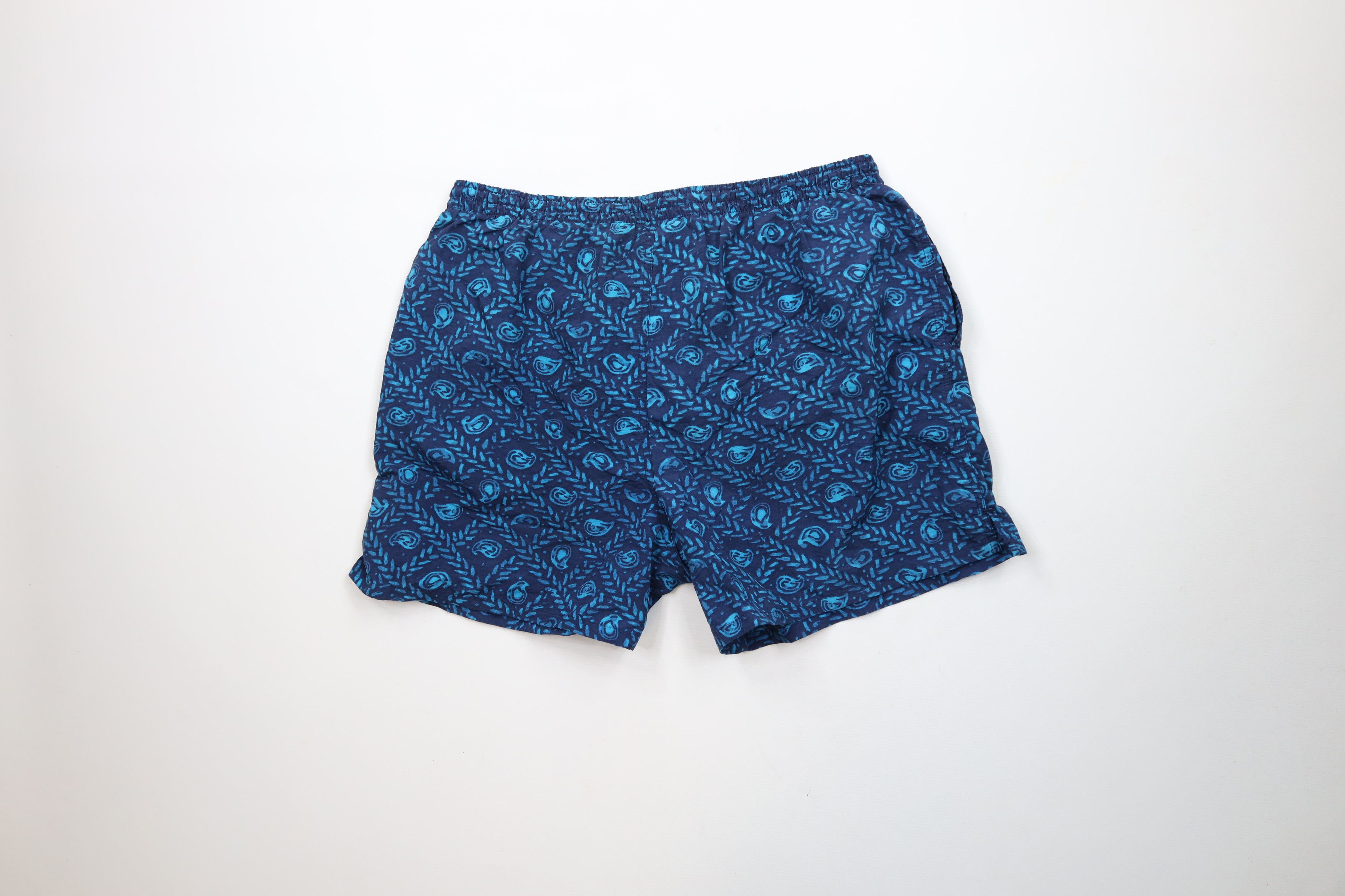 Vintage Vintage 90s Streetwear Lined Above Knee Shorts Trunks Size US 34 / EU 50 - 9 Thumbnail