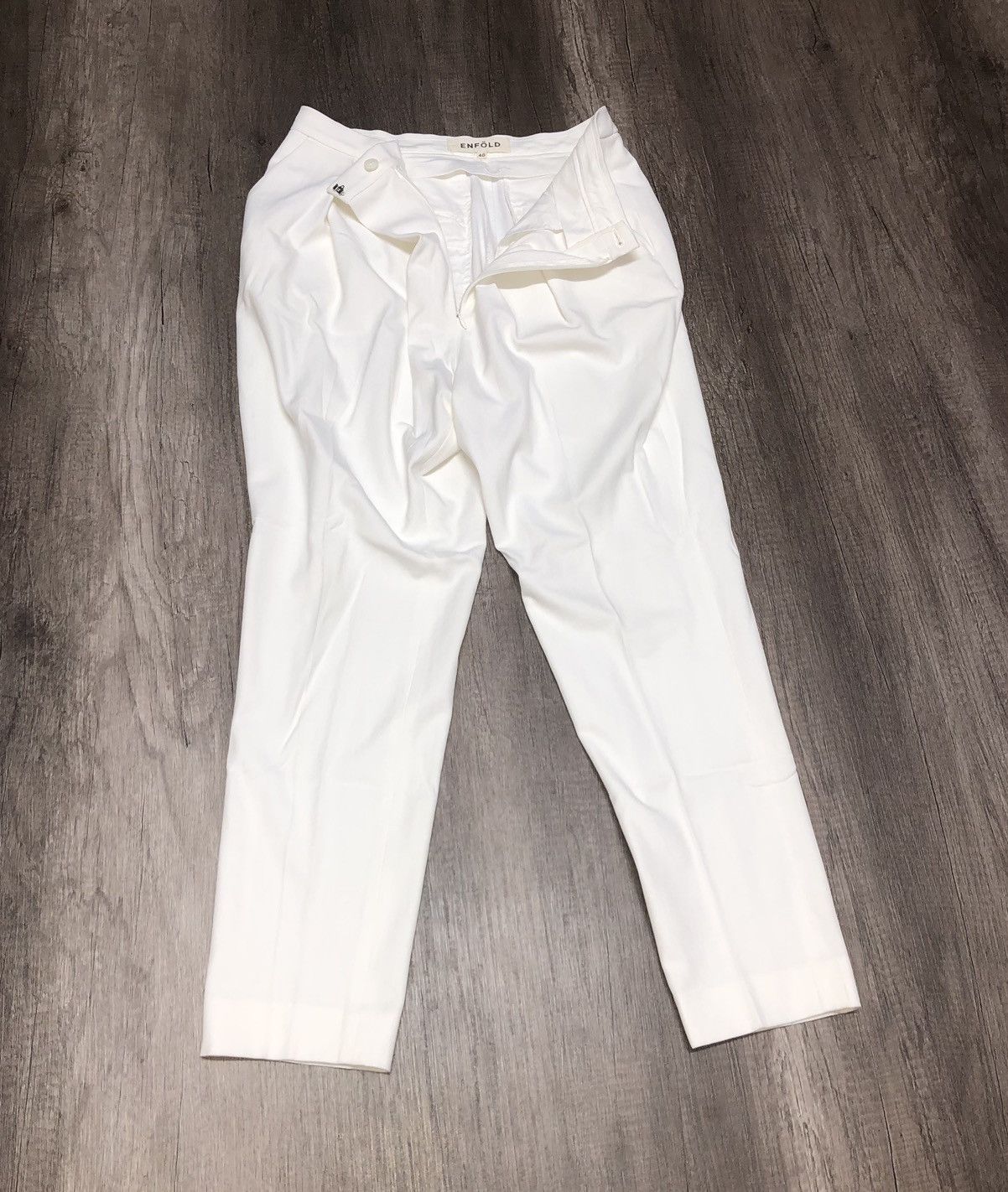 Designer × Japanese Brand ENFÖLD SMART CASUAL PANT Size 28" / US 6 / IT 42 - 9 Thumbnail